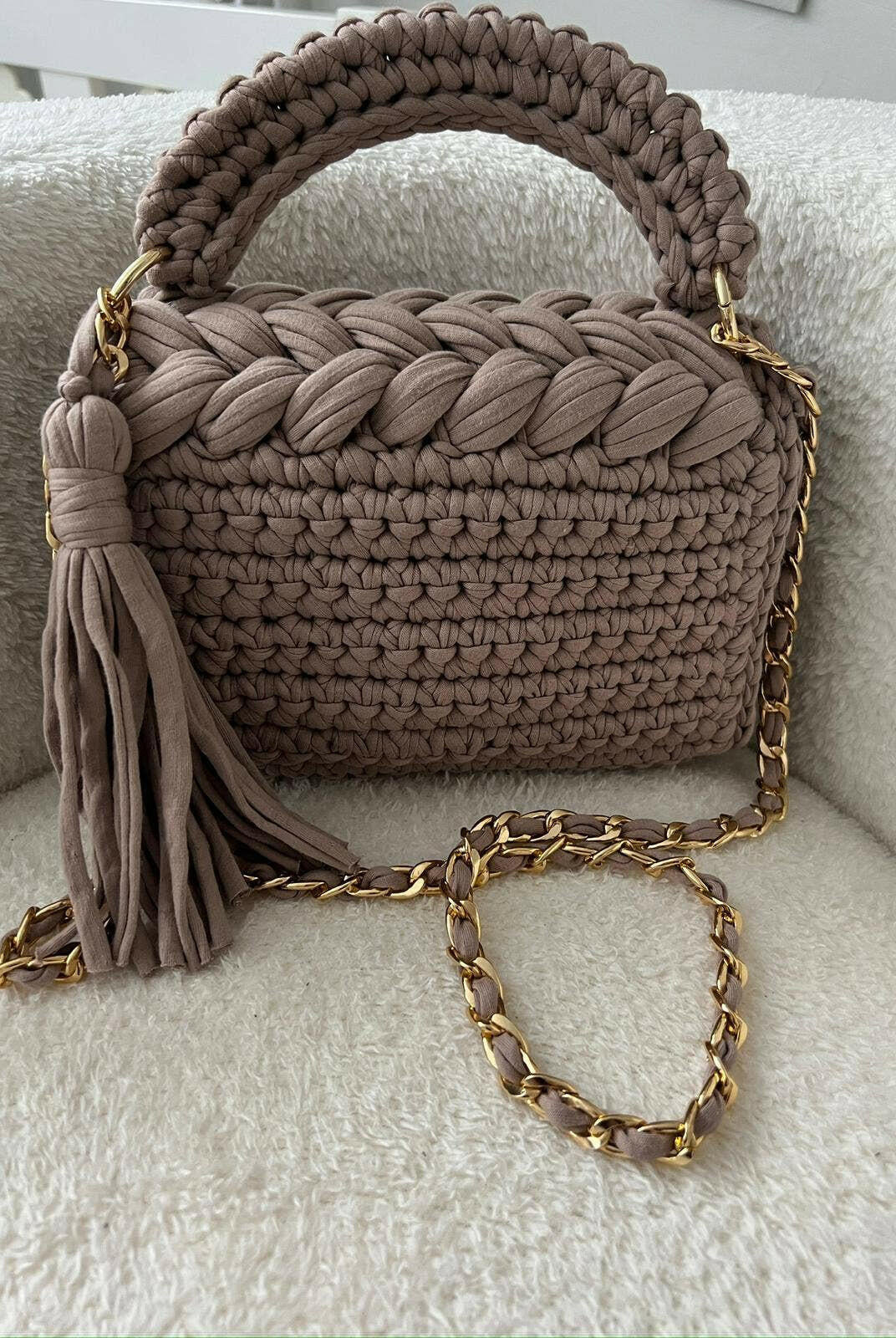 Lush Loops Handmade Crochet Purse-handbags-Krush Kandy, Women's Online Fashion Boutique Located in Phoenix, Arizona (Scottsdale Area)
