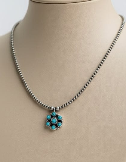 Blooming Flower Desert Pearl Necklace-Necklaces-Krush Kandy, Women's Online Fashion Boutique Located in Phoenix, Arizona (Scottsdale Area)