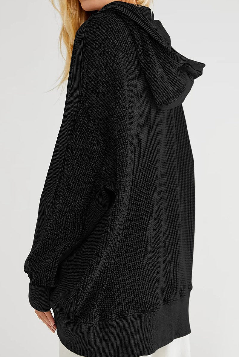 Zip-Up Long Sleeve Jacket-Jackets-Krush Kandy, Women's Online Fashion Boutique Located in Phoenix, Arizona (Scottsdale Area)