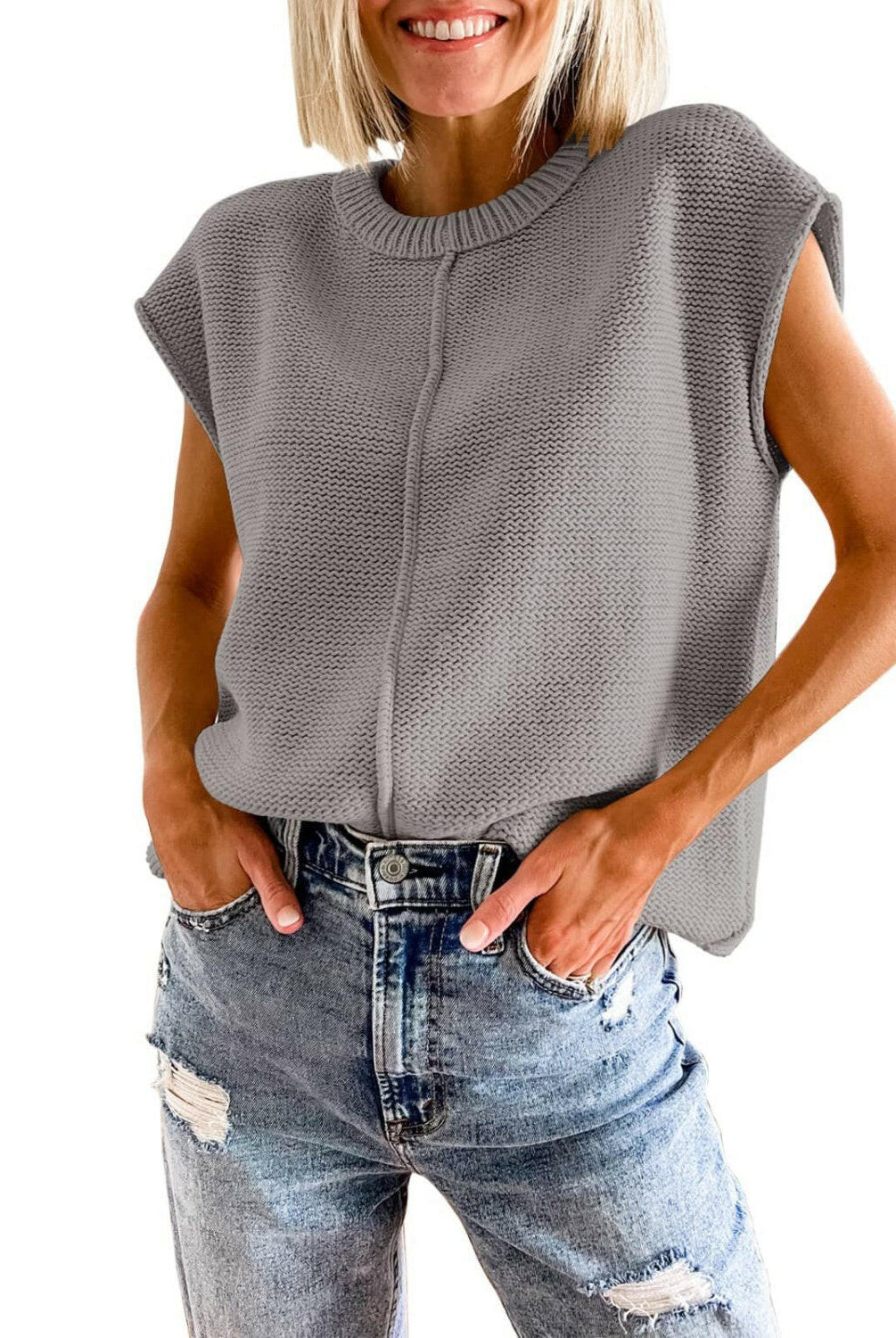 Everyday Essential Sleeveless Knit Top-Krush Kandy, Women's Online Fashion Boutique Located in Phoenix, Arizona (Scottsdale Area)