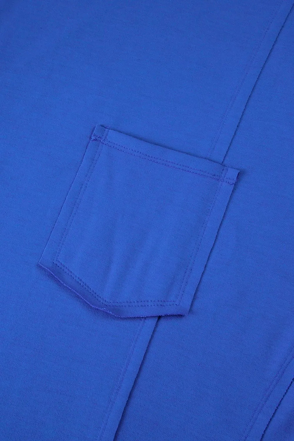 Patched Pocket Exposed Seam Oversize T-shirt-Tops-Krush Kandy, Women's Online Fashion Boutique Located in Phoenix, Arizona (Scottsdale Area)