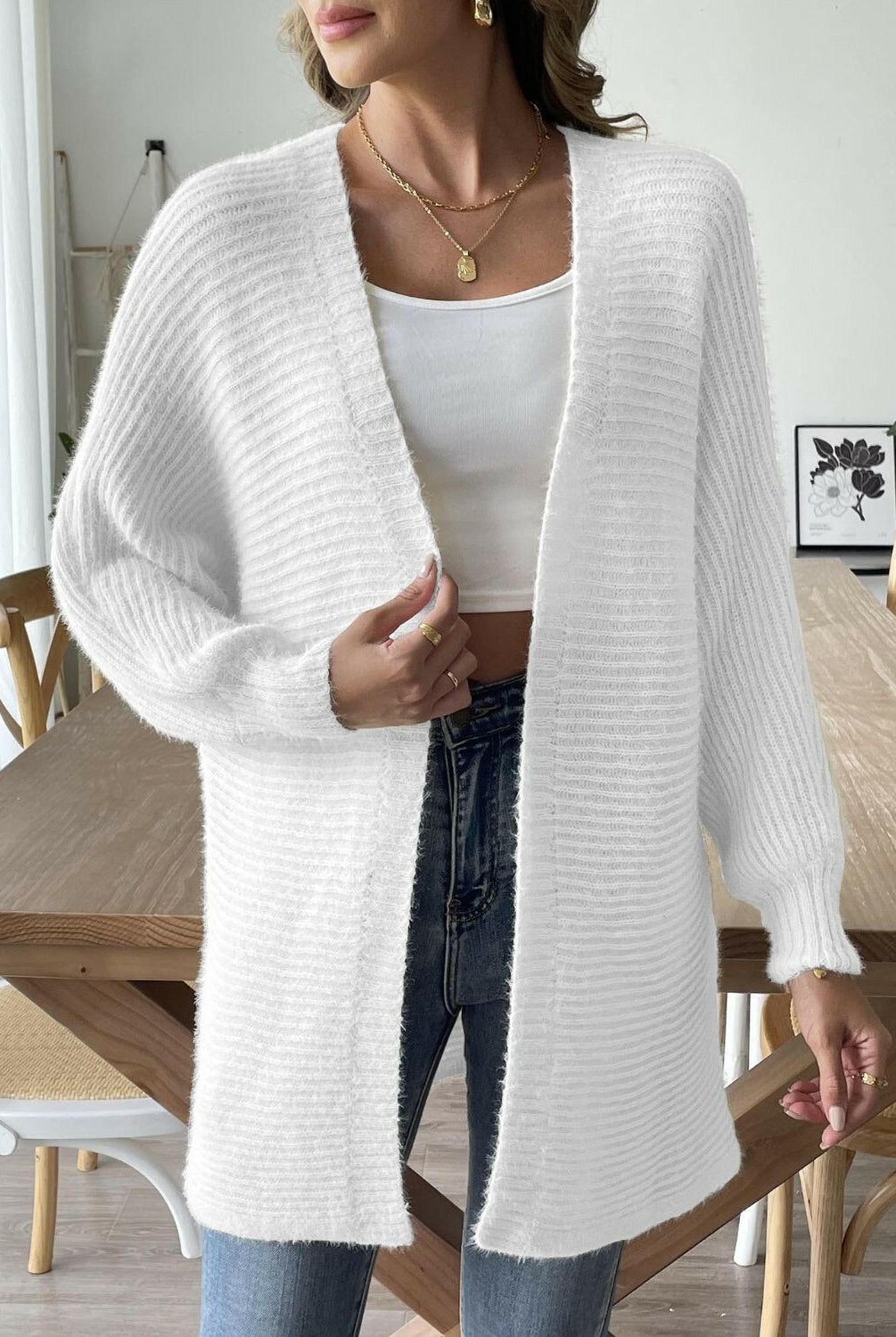 Open Front Long Sleeve Cardigan-Krush Kandy, Women's Online Fashion Boutique Located in Phoenix, Arizona (Scottsdale Area)
