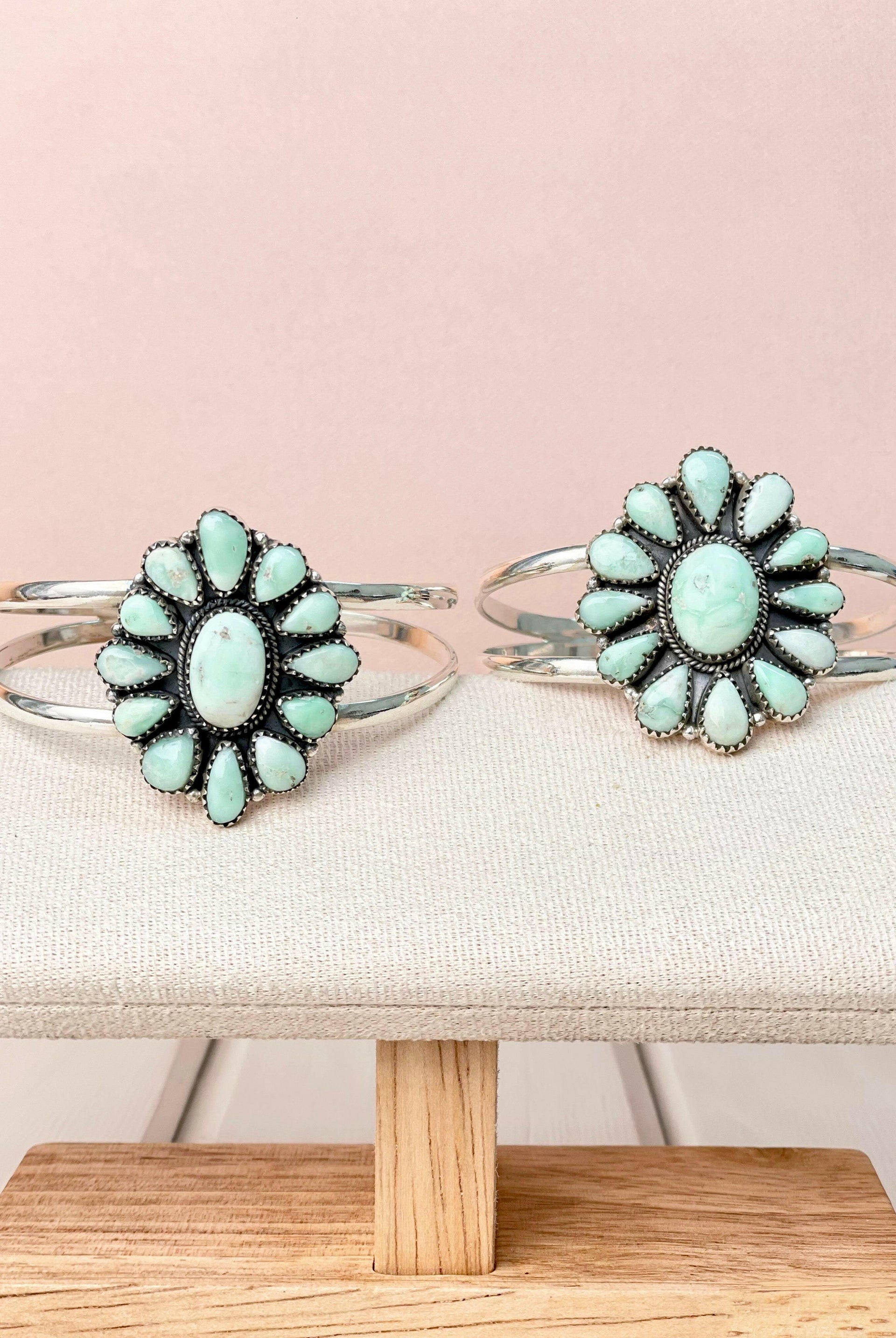 Big Daisy Paloma Stone Cuff-Bracelets-Krush Kandy, Women's Online Fashion Boutique Located in Phoenix, Arizona (Scottsdale Area)