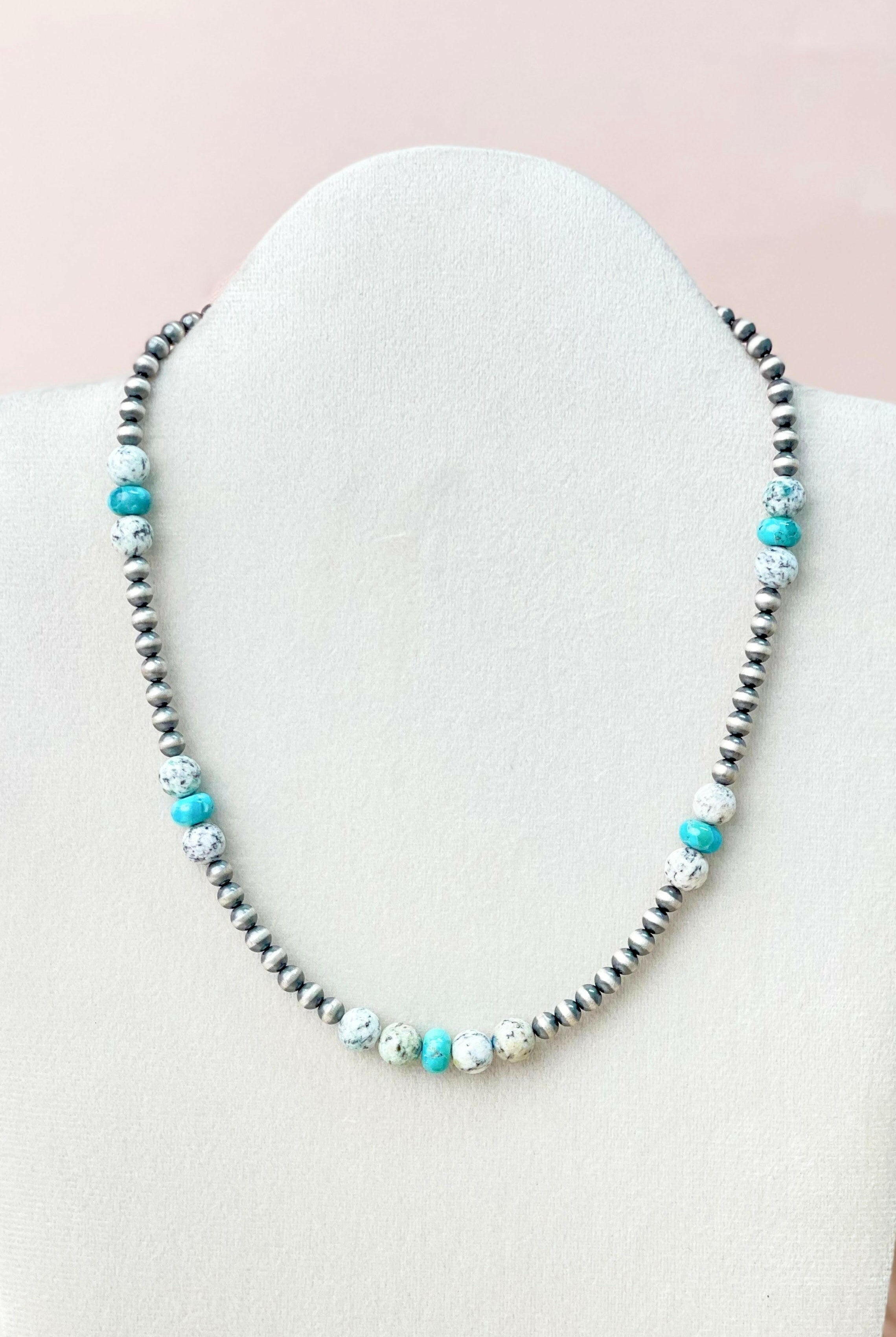 Desert Jasper Beads Necklace-Necklaces-Krush Kandy, Women's Online Fashion Boutique Located in Phoenix, Arizona (Scottsdale Area)