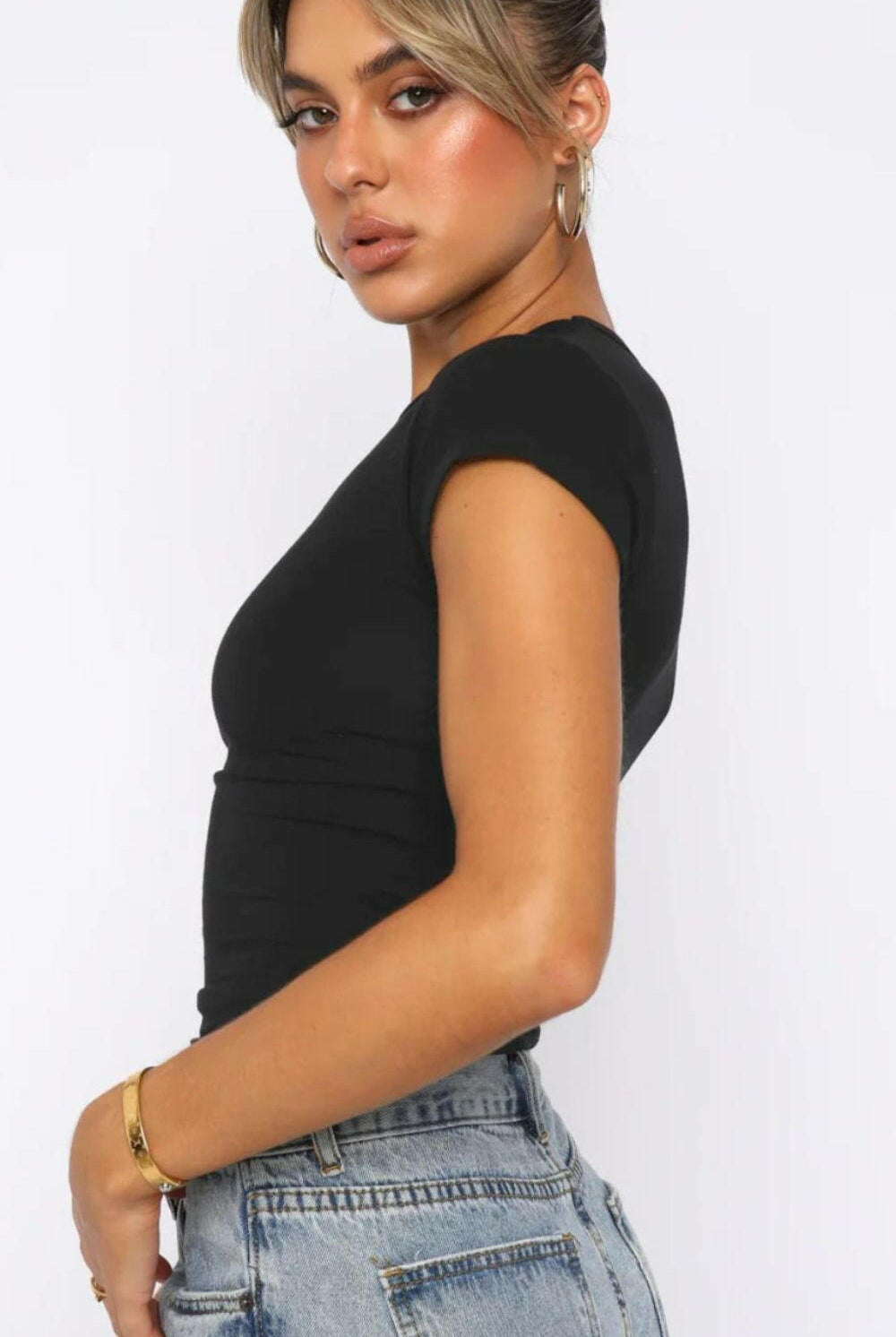 Crewneck Short Sleeve Tee-Krush Kandy, Women's Online Fashion Boutique Located in Phoenix, Arizona (Scottsdale Area)