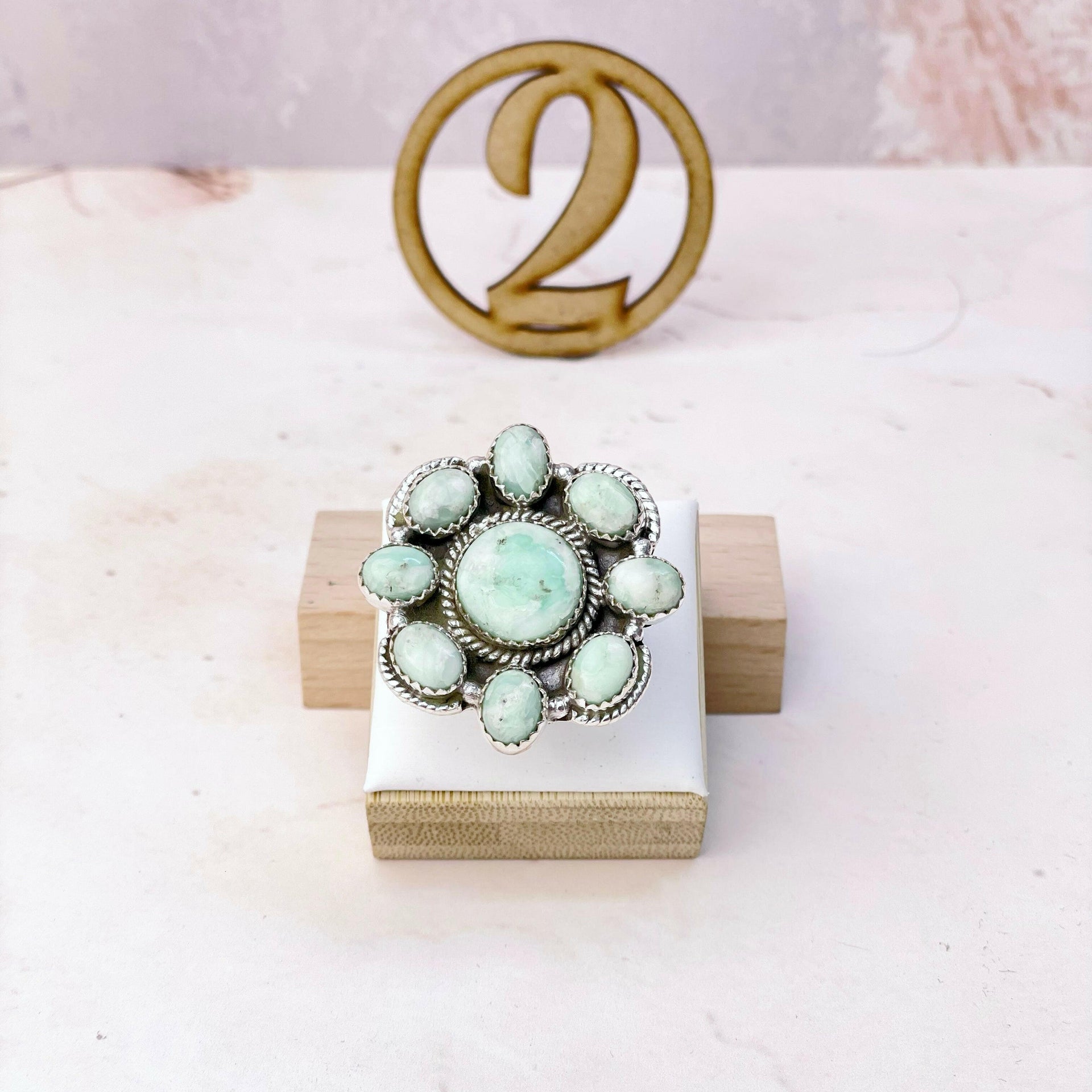 Paloma & Pink Jasper One of a Kind Rings-Rings-Krush Kandy, Women's Online Fashion Boutique Located in Phoenix, Arizona (Scottsdale Area)