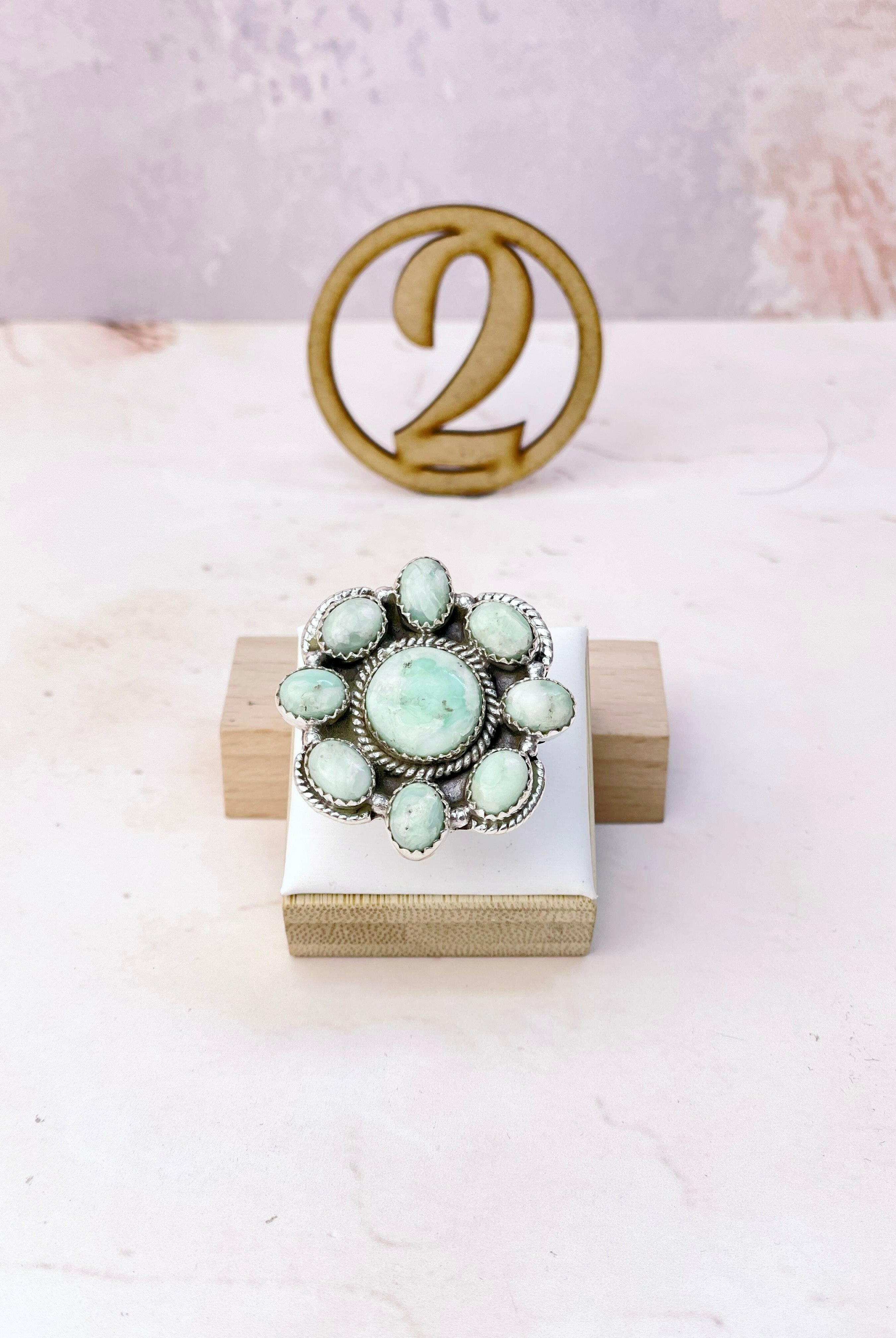 Paloma & Pink Jasper One of a Kind Rings-Rings-Krush Kandy, Women's Online Fashion Boutique Located in Phoenix, Arizona (Scottsdale Area)