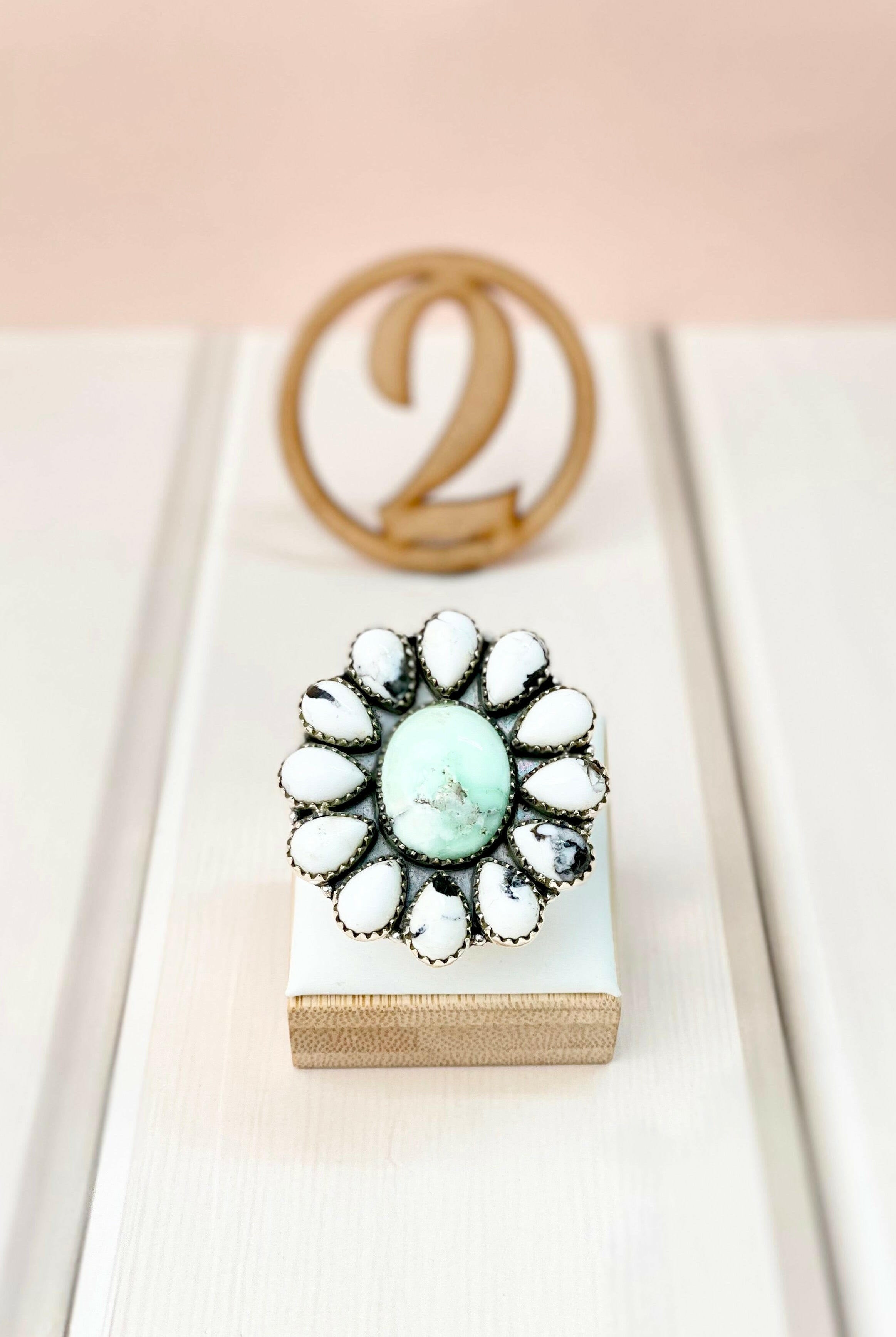 Paloma & White Buffalo Cluster Rings-Rings-Krush Kandy, Women's Online Fashion Boutique Located in Phoenix, Arizona (Scottsdale Area)