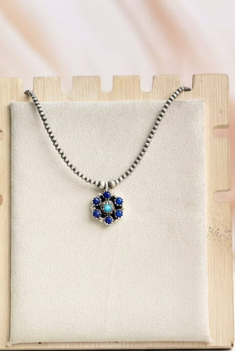 Blooming Flower Desert Pearl Necklace-Necklaces-Krush Kandy, Women's Online Fashion Boutique Located in Phoenix, Arizona (Scottsdale Area)