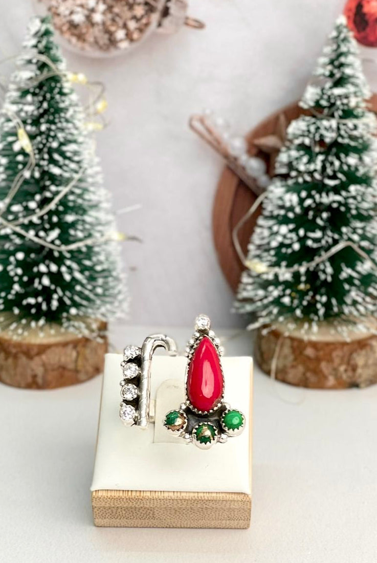 Kandy Cane Lane Rosarita Floating Ring-Rings-Krush Kandy, Women's Online Fashion Boutique Located in Phoenix, Arizona (Scottsdale Area)