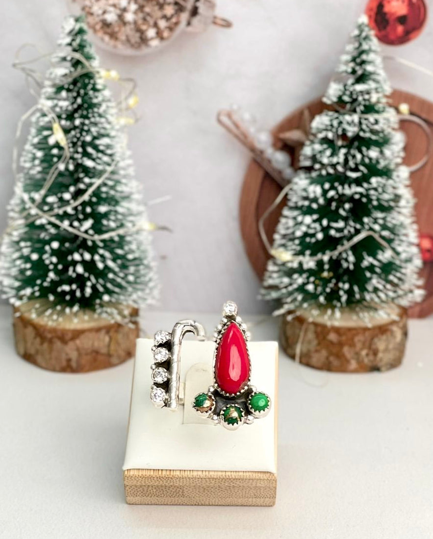 Kandy Cane Lane Rosarita Floating Ring-Rings-Krush Kandy, Women's Online Fashion Boutique Located in Phoenix, Arizona (Scottsdale Area)