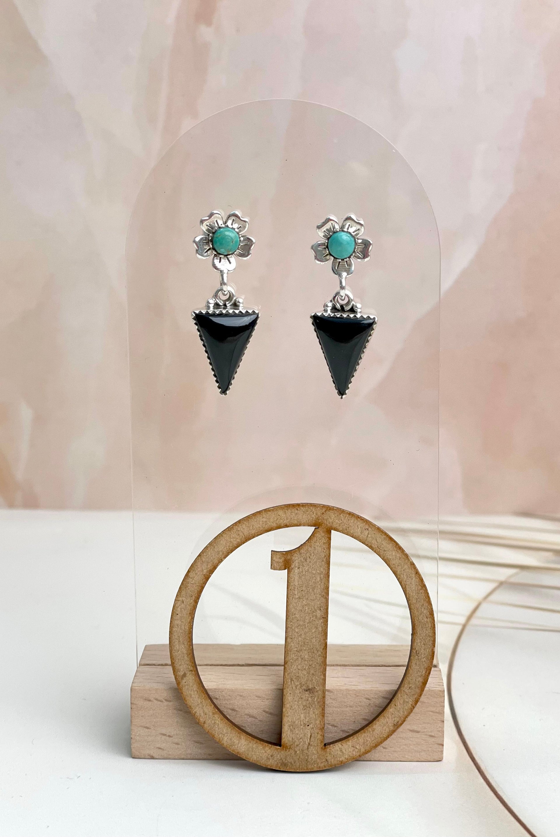 Floral Triad Studs sno 15-Earrings-Krush Kandy, Women's Online Fashion Boutique Located in Phoenix, Arizona (Scottsdale Area)