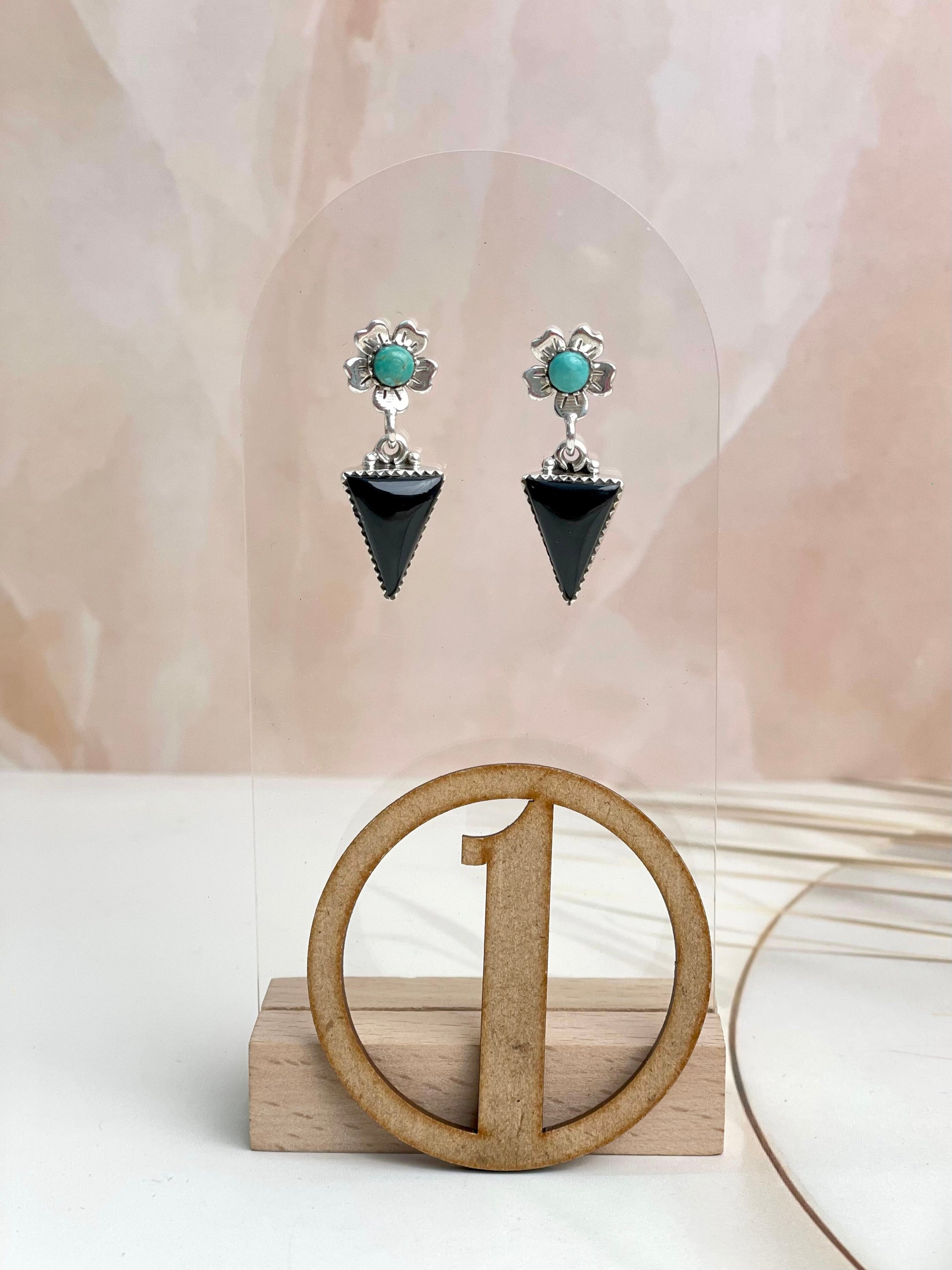 Floral Triad Studs sno 15-Earrings-Krush Kandy, Women's Online Fashion Boutique Located in Phoenix, Arizona (Scottsdale Area)