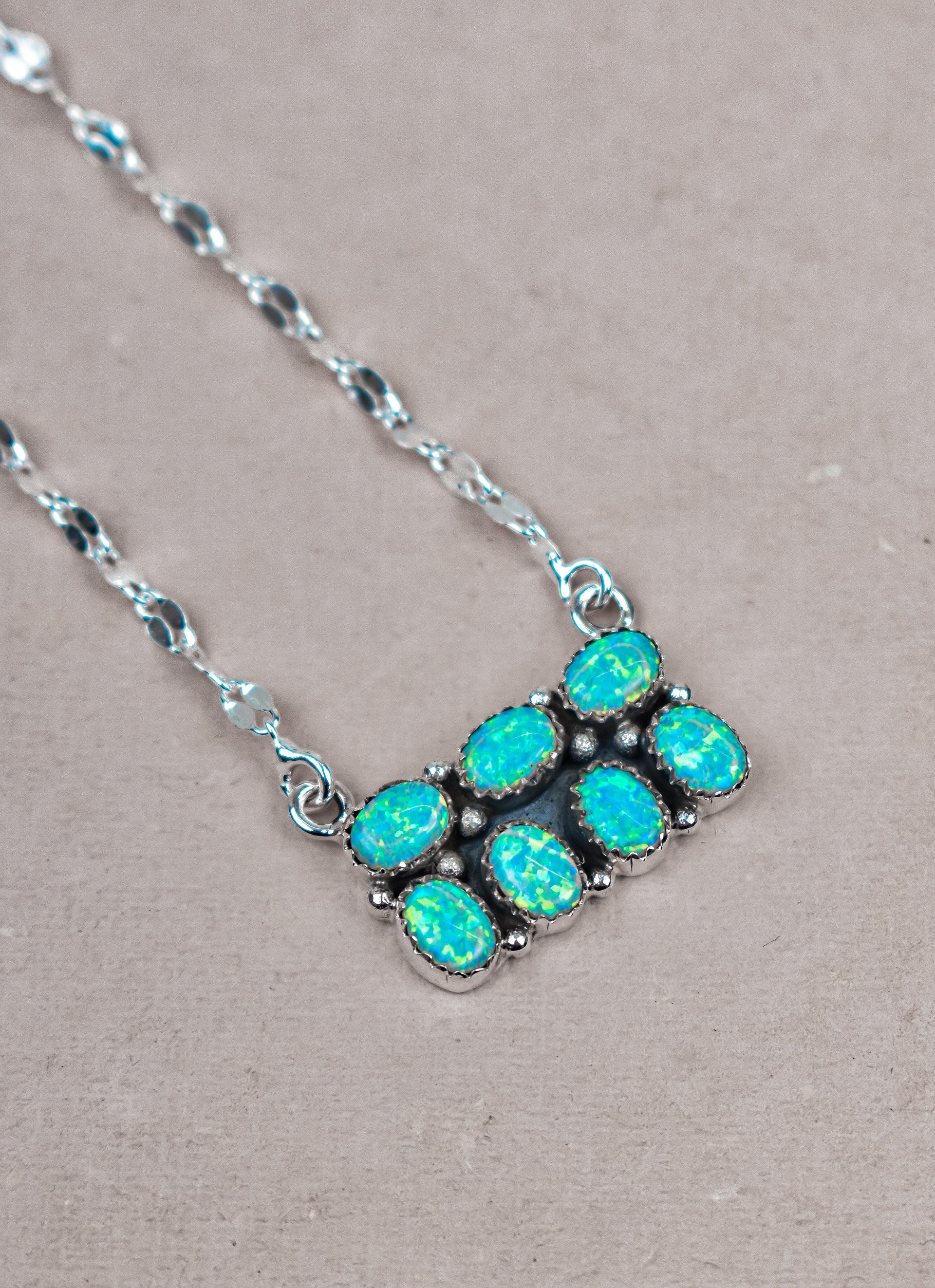 Starry Horizon Gemstone Bar Necklace-Bar Necklaces-Krush Kandy, Women's Online Fashion Boutique Located in Phoenix, Arizona (Scottsdale Area)