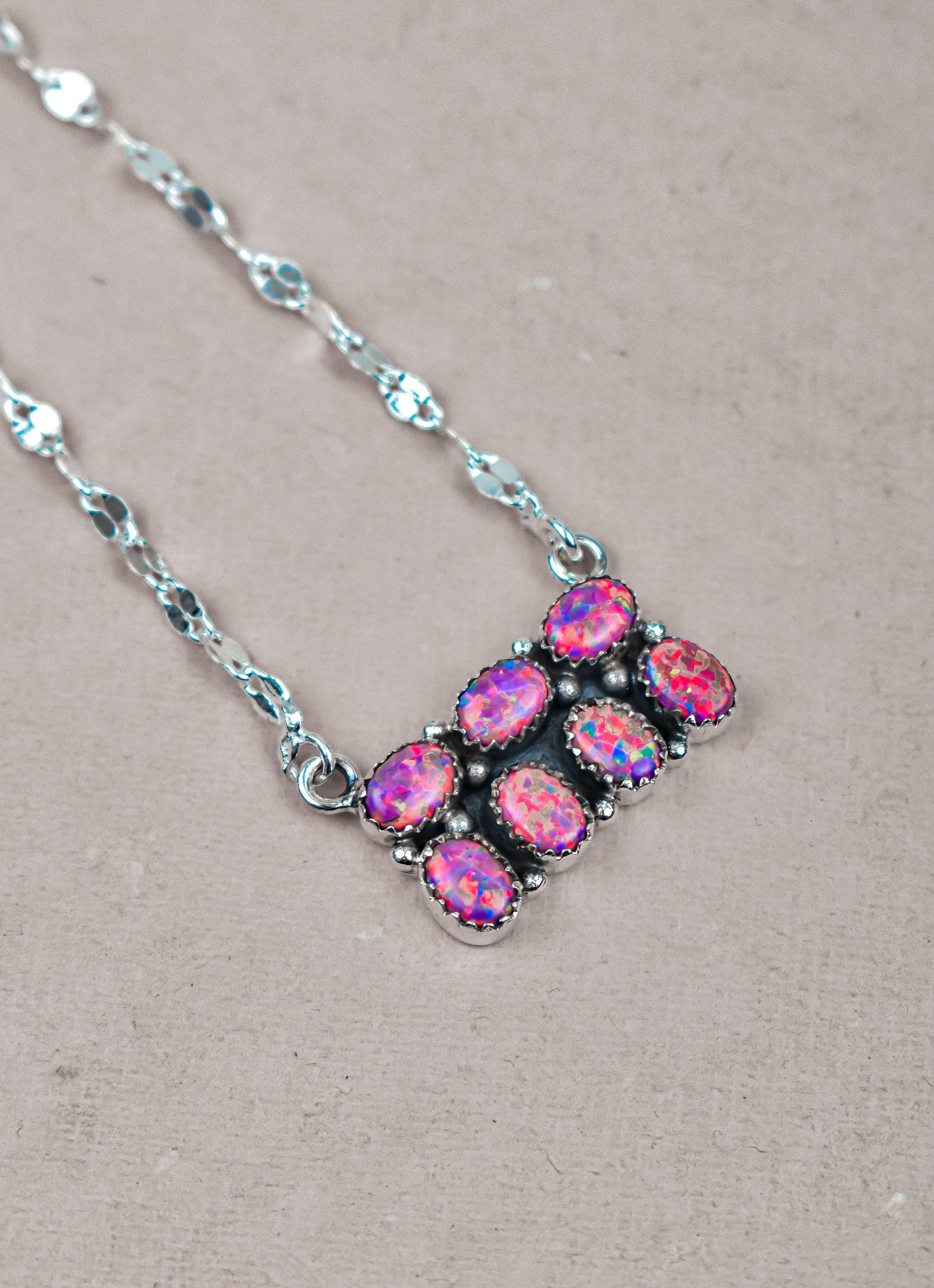 Starry Horizon Gemstone Bar Necklace-Bar Necklaces-Krush Kandy, Women's Online Fashion Boutique Located in Phoenix, Arizona (Scottsdale Area)