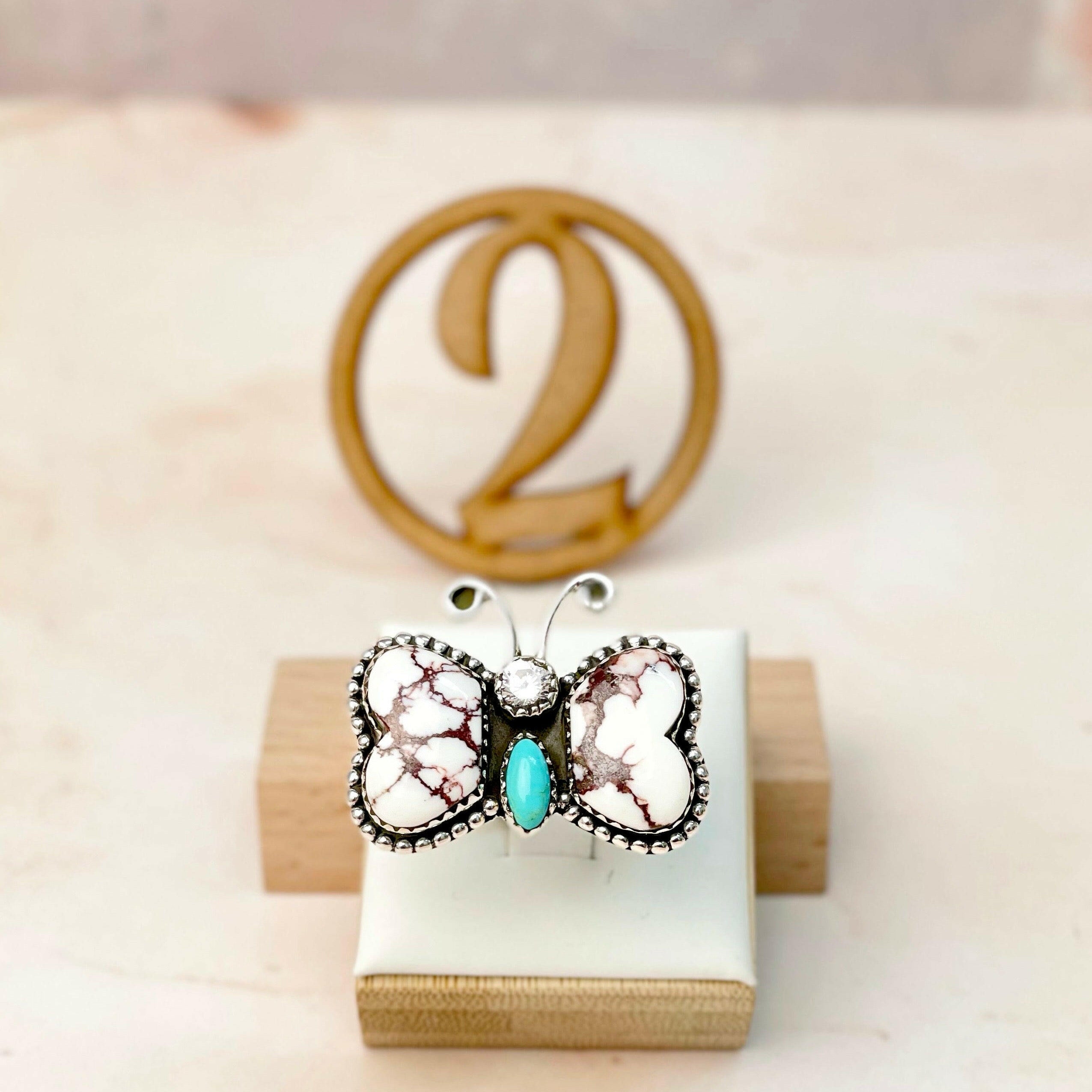 Wild Butterfly in Desert Rings & Earrings-Earrings-Krush Kandy, Women's Online Fashion Boutique Located in Phoenix, Arizona (Scottsdale Area)