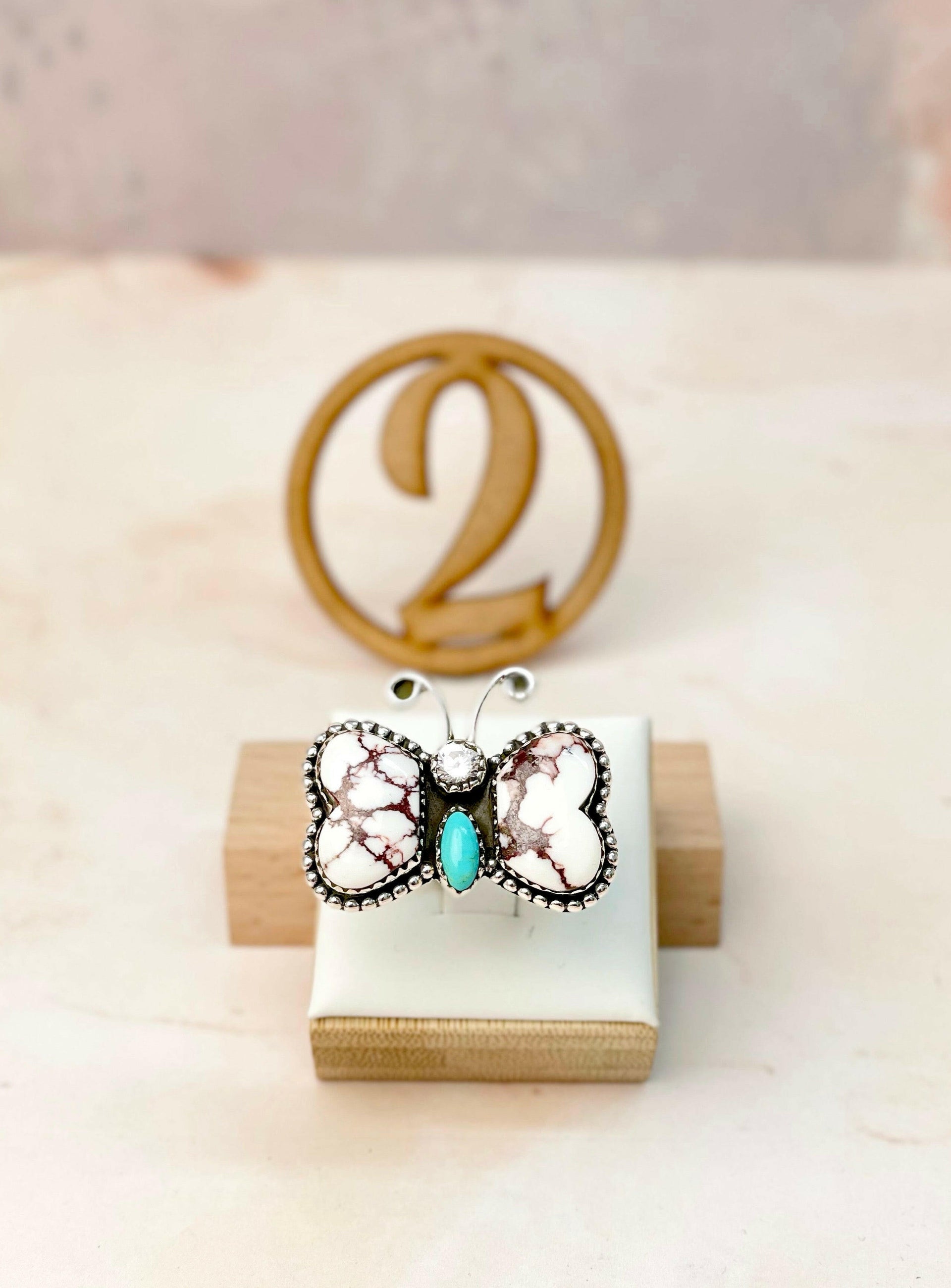 Wild Butterfly in Desert Rings & Earrings-Earrings-Krush Kandy, Women's Online Fashion Boutique Located in Phoenix, Arizona (Scottsdale Area)