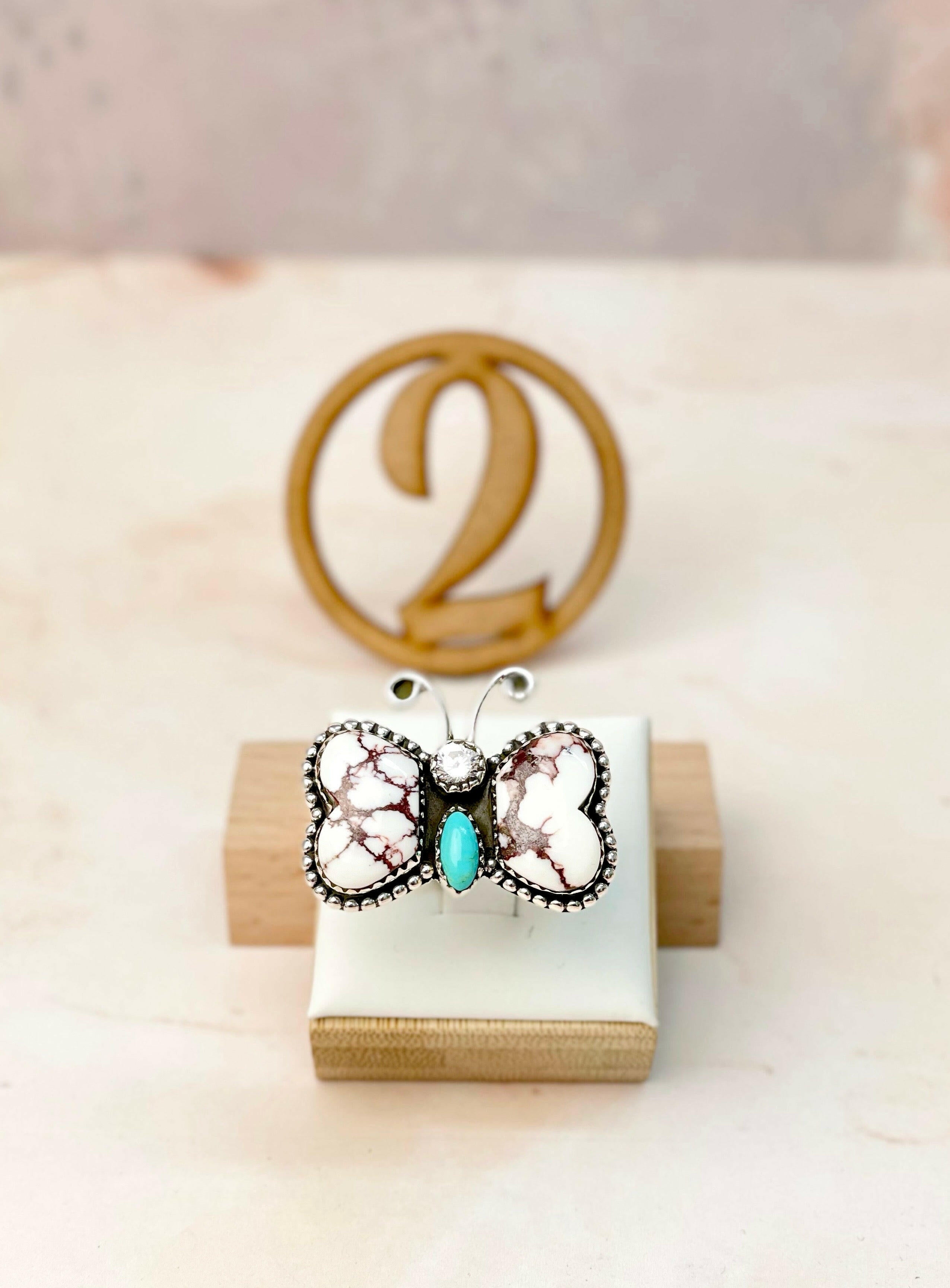 Wild Butterfly in Desert Rings & Earrings-Earrings-Krush Kandy, Women's Online Fashion Boutique Located in Phoenix, Arizona (Scottsdale Area)