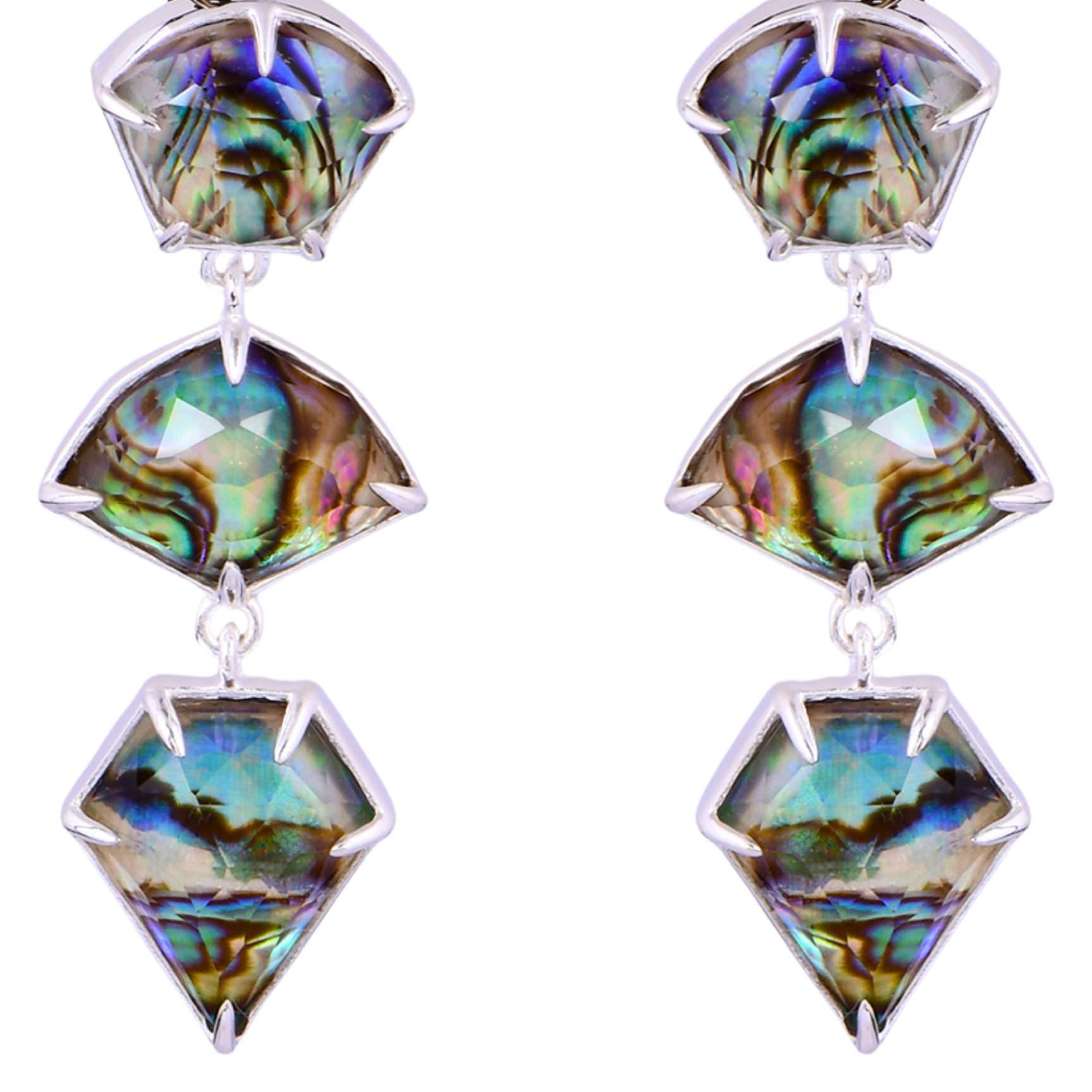 This Magic Moment Dangle Stone Earrings-Earrings-Krush Kandy, Women's Online Fashion Boutique Located in Phoenix, Arizona (Scottsdale Area)