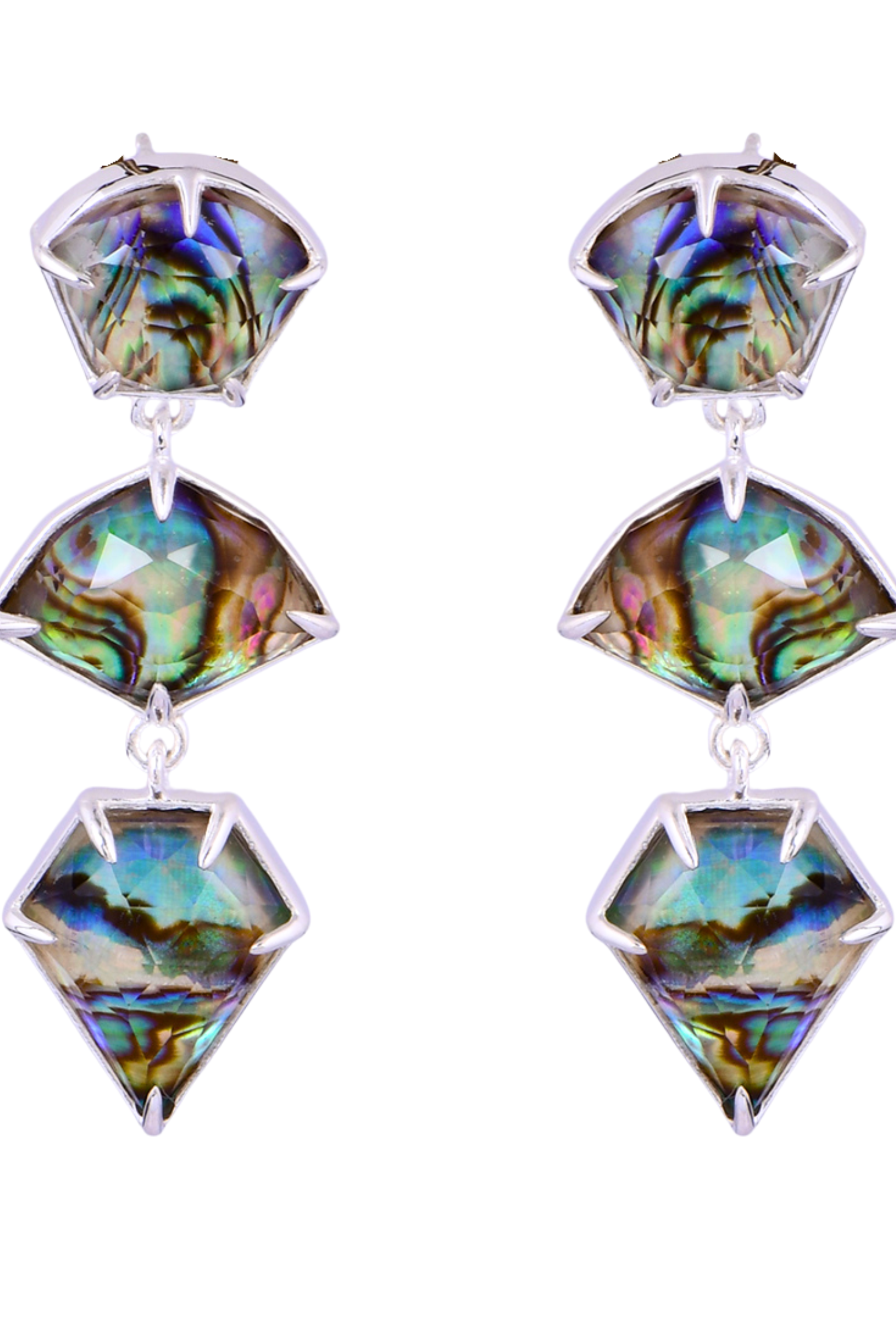 This Magic Moment Dangle Stone Earrings-Earrings-Krush Kandy, Women's Online Fashion Boutique Located in Phoenix, Arizona (Scottsdale Area)