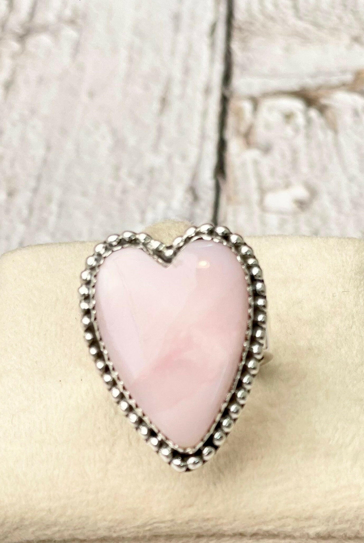 Long Heart Sterling Silver Ring MADE TO ORDER-Statement Rings-Krush Kandy, Women's Online Fashion Boutique Located in Phoenix, Arizona (Scottsdale Area)