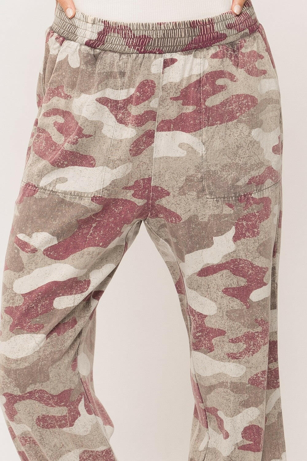 Camouflage Twill Joggers Pants-Joggers-Krush Kandy, Women's Online Fashion Boutique Located in Phoenix, Arizona (Scottsdale Area)
