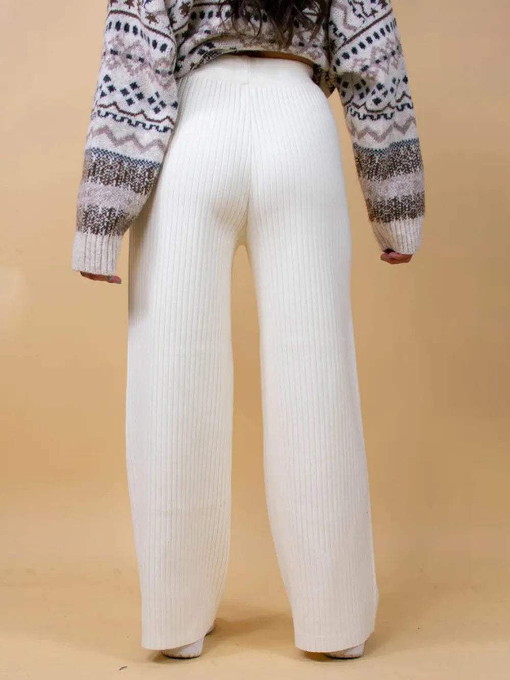 Ribbed Wide Leg Sweater Pants-pants-Krush Kandy, Women's Online Fashion Boutique Located in Phoenix, Arizona (Scottsdale Area)