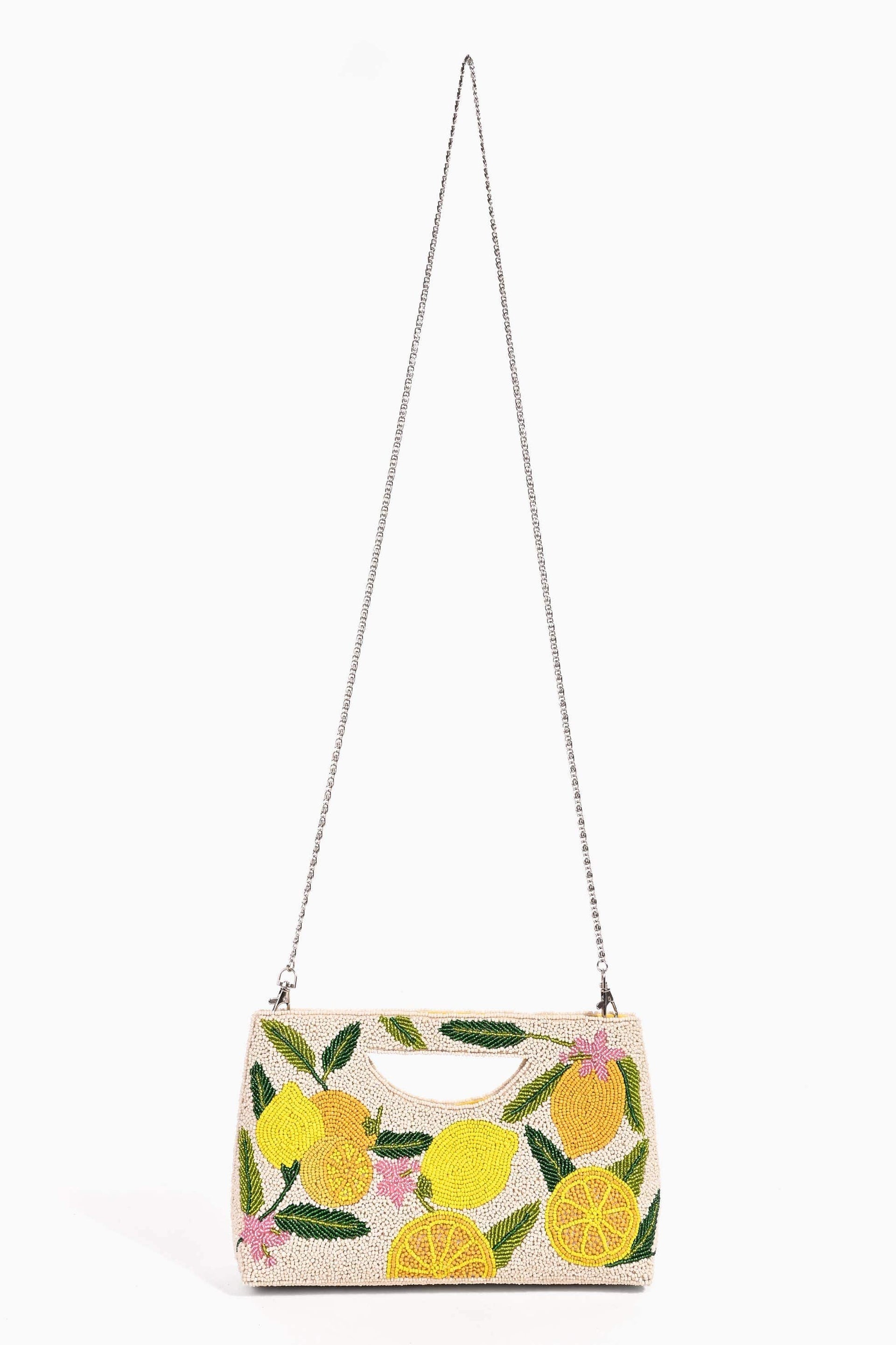 Make Lemonade Clutch-handbags-Krush Kandy, Women's Online Fashion Boutique Located in Phoenix, Arizona (Scottsdale Area)