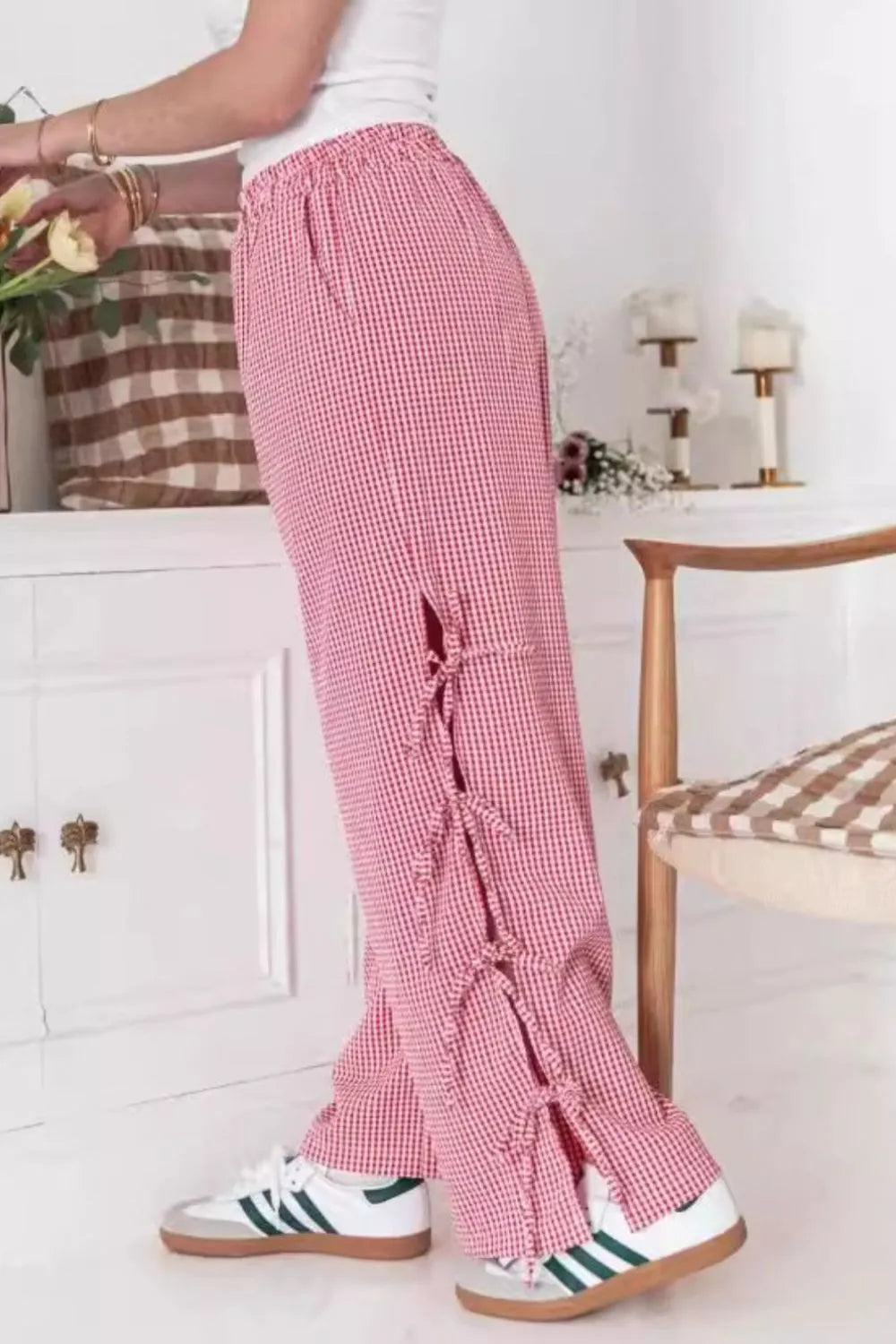 Side Tied Pants with Pockets-pants-Krush Kandy, Women's Online Fashion Boutique Located in Phoenix, Arizona (Scottsdale Area)