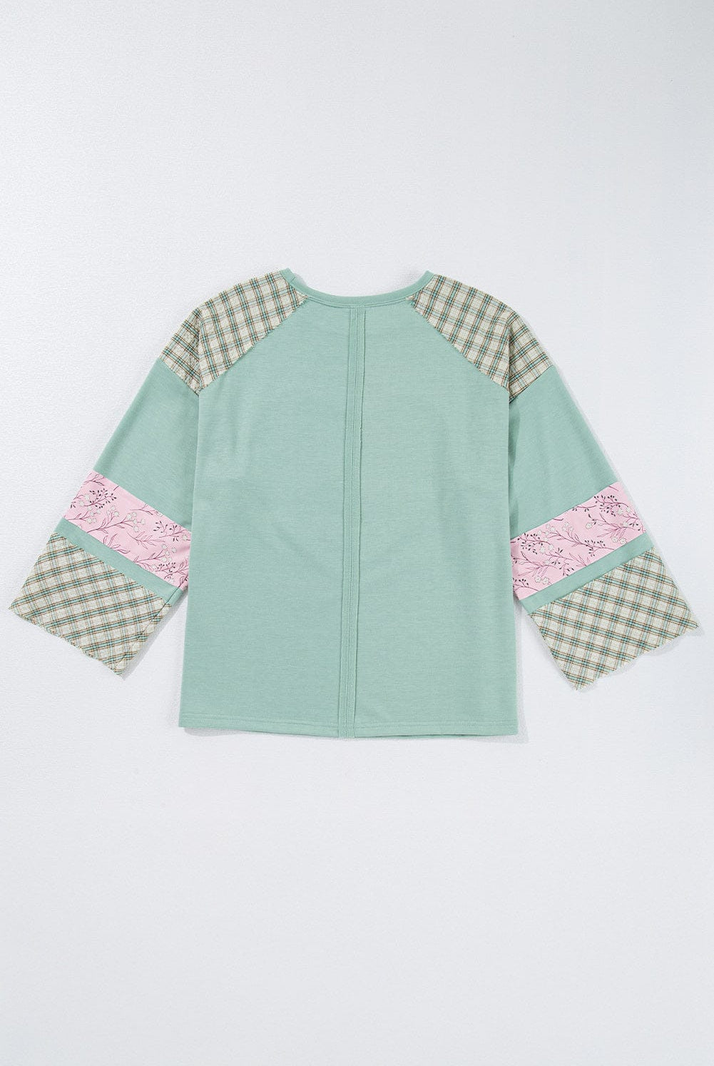 Patchwork Heart Top-Long Sleeve Tops-Krush Kandy, Women's Online Fashion Boutique Located in Phoenix, Arizona (Scottsdale Area)