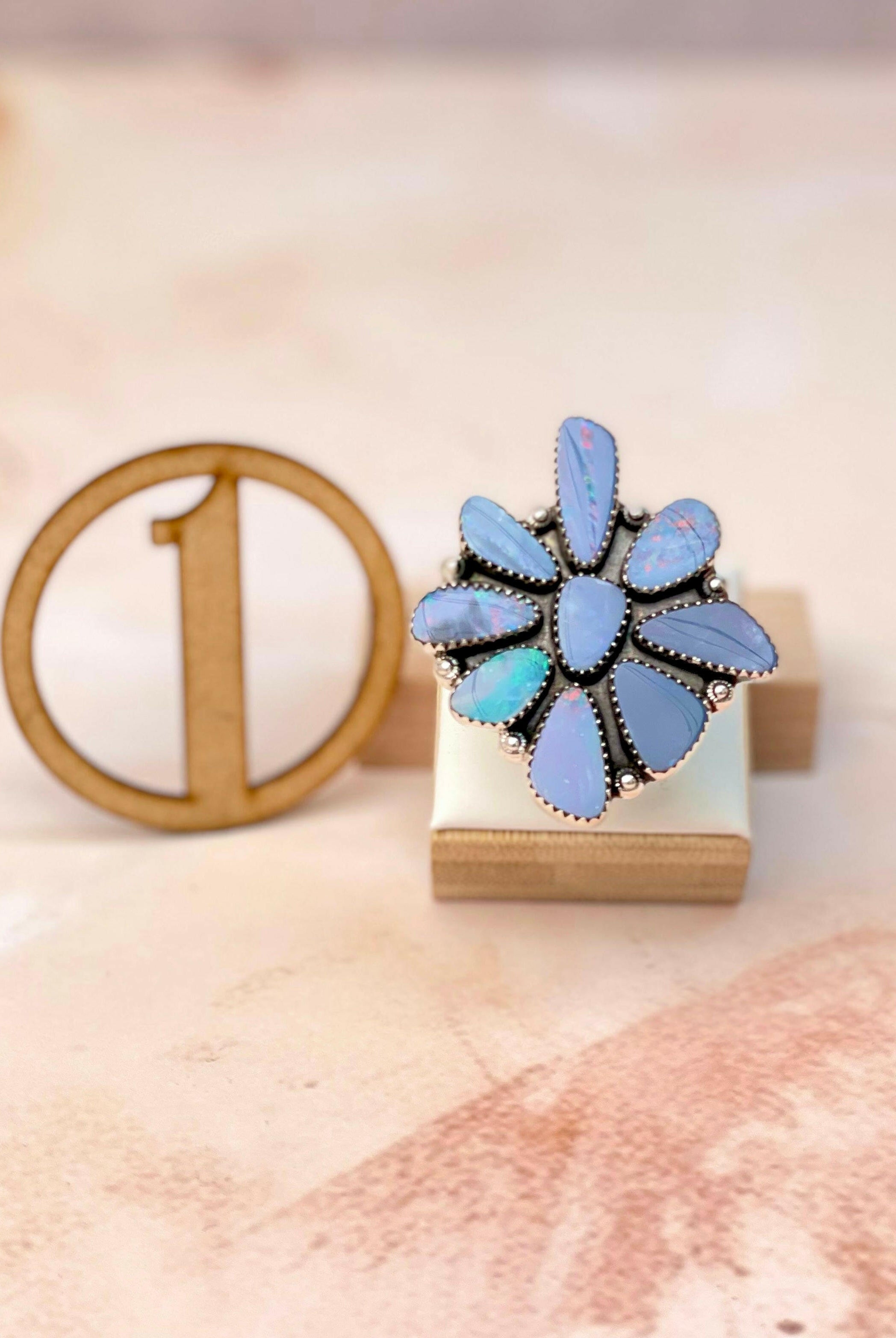 Olivia's Australian Opal Rings-Rings-Krush Kandy, Women's Online Fashion Boutique Located in Phoenix, Arizona (Scottsdale Area)