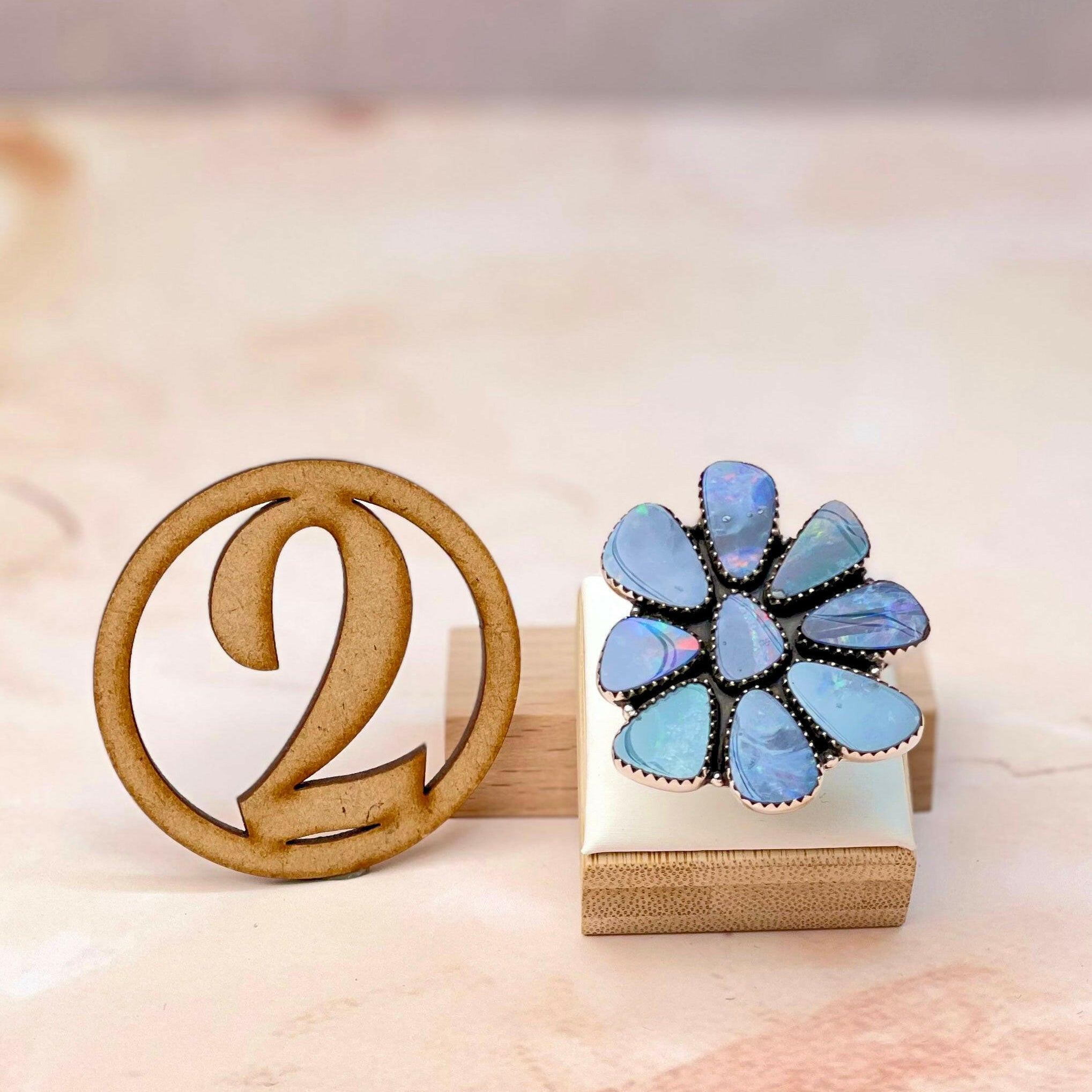Olivia's Australian Opal Rings-Rings-Krush Kandy, Women's Online Fashion Boutique Located in Phoenix, Arizona (Scottsdale Area)