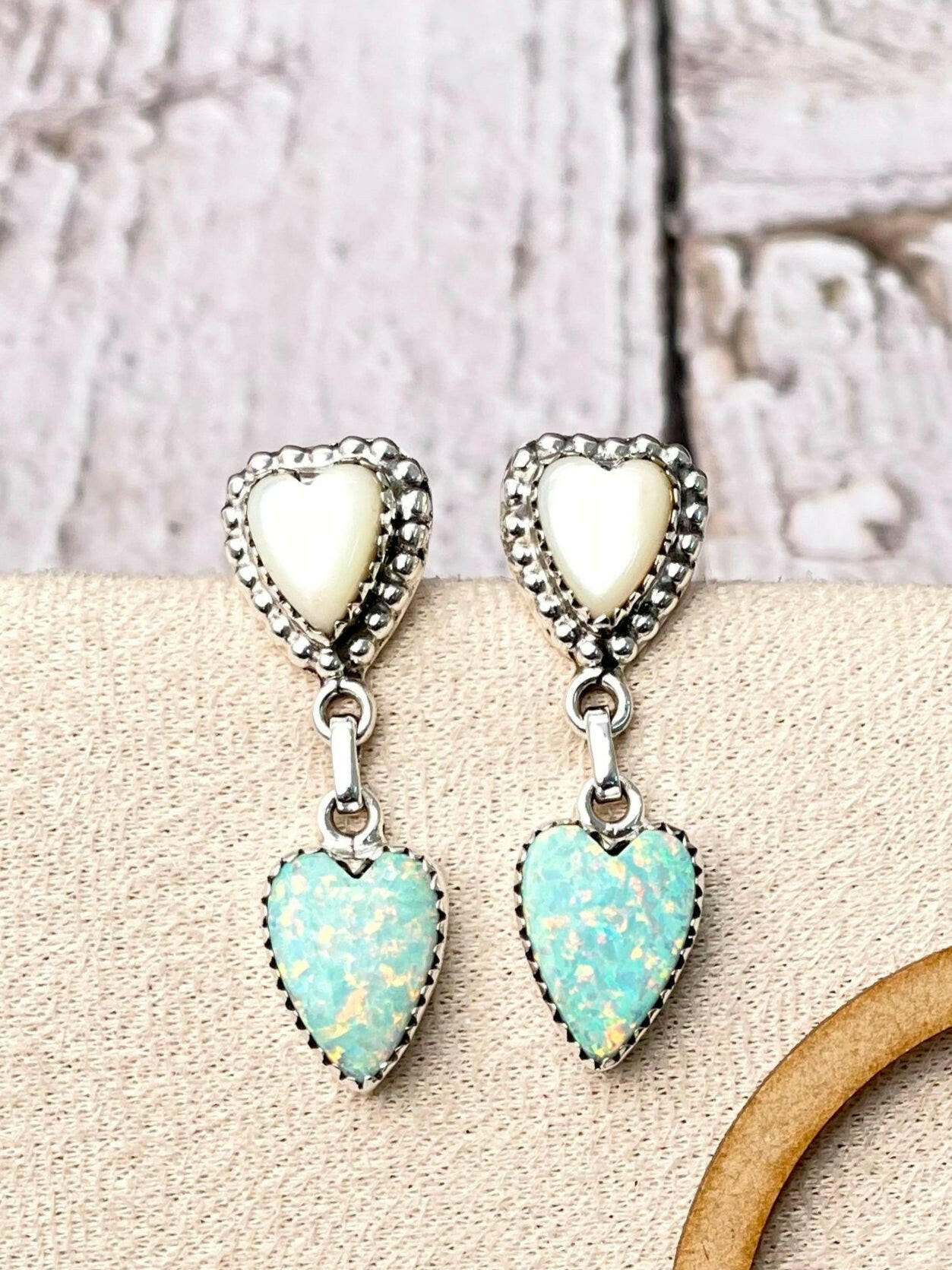All The Love Heart Earrings-Earrings-Krush Kandy, Women's Online Fashion Boutique Located in Phoenix, Arizona (Scottsdale Area)