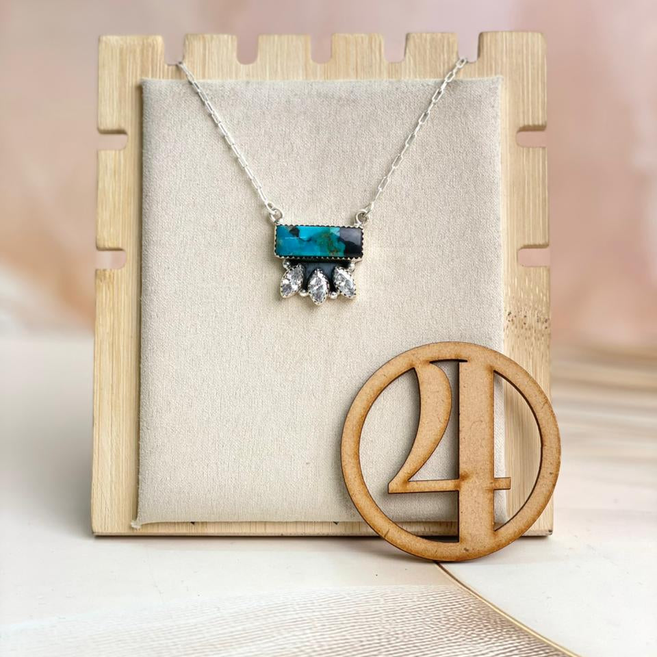 Best Of Bars Multi Dahlia Necklaces-Necklaces-Krush Kandy, Women's Online Fashion Boutique Located in Phoenix, Arizona (Scottsdale Area)