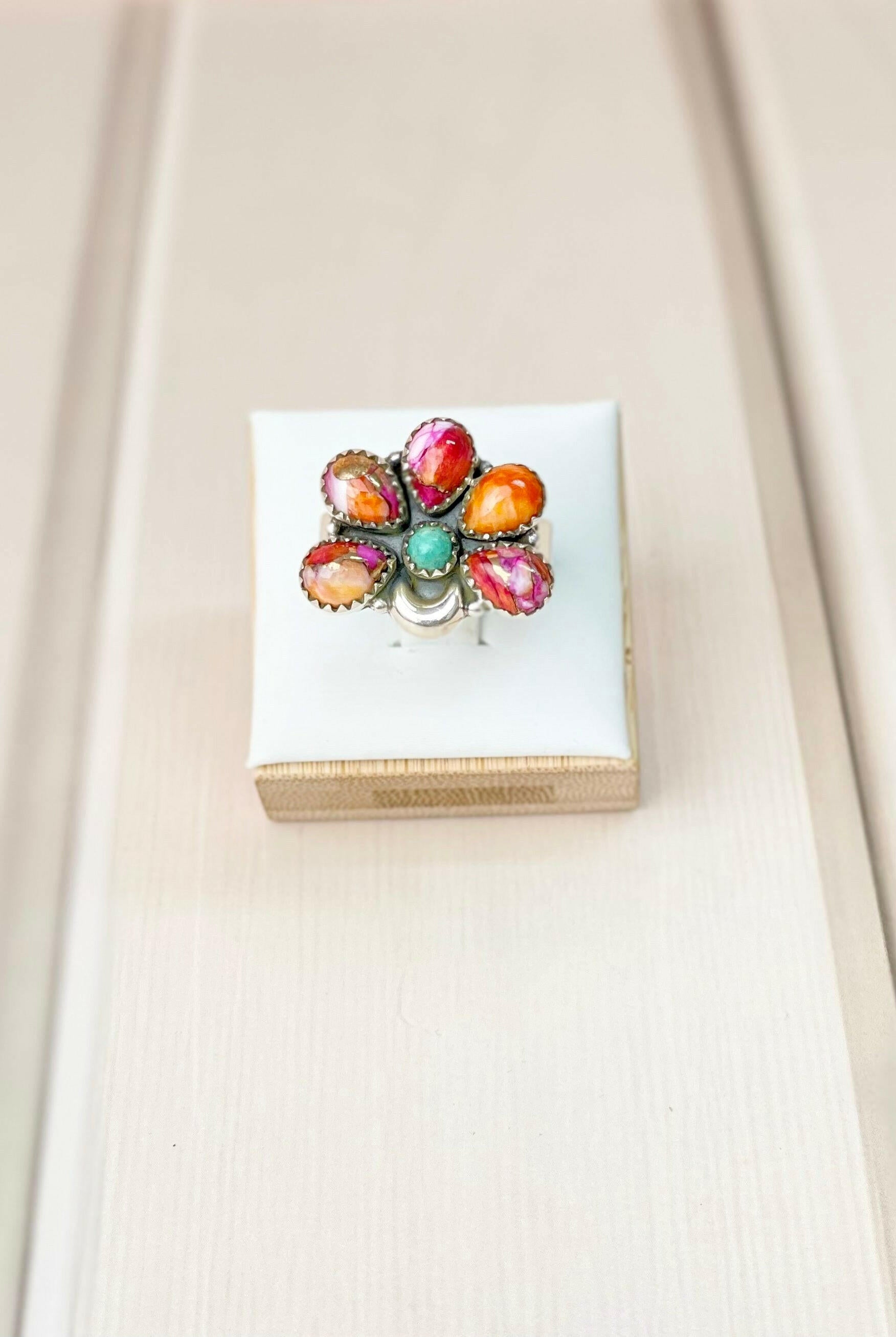Starburst Wild West Half Daisy Ring-Rings-Krush Kandy, Women's Online Fashion Boutique Located in Phoenix, Arizona (Scottsdale Area)