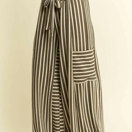 Stripe Wide Leg Pants-PANTS-Krush Kandy, Women's Online Fashion Boutique Located in Phoenix, Arizona (Scottsdale Area)
