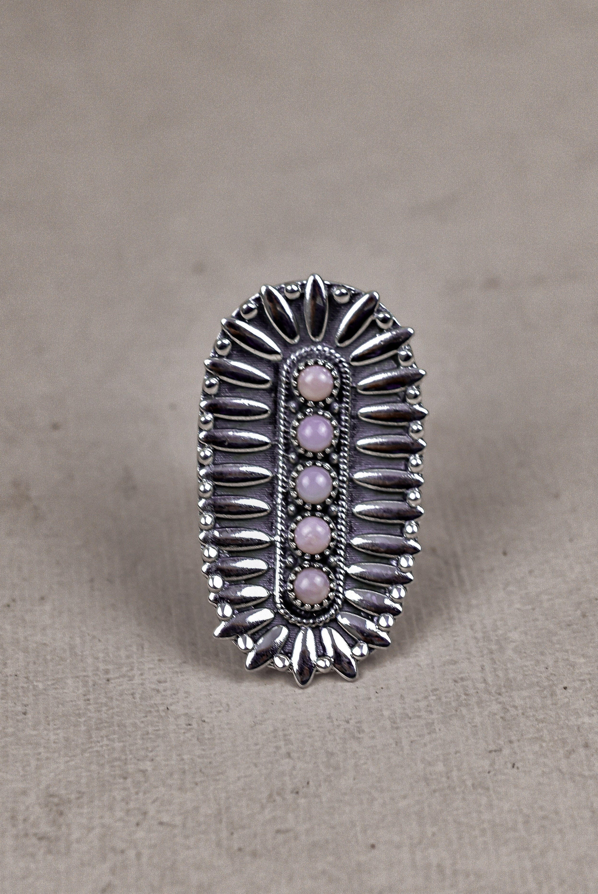 Sterling Silver Jeweled Fossil Crawler Ring-Crawler Rings-Krush Kandy, Women's Online Fashion Boutique Located in Phoenix, Arizona (Scottsdale Area)