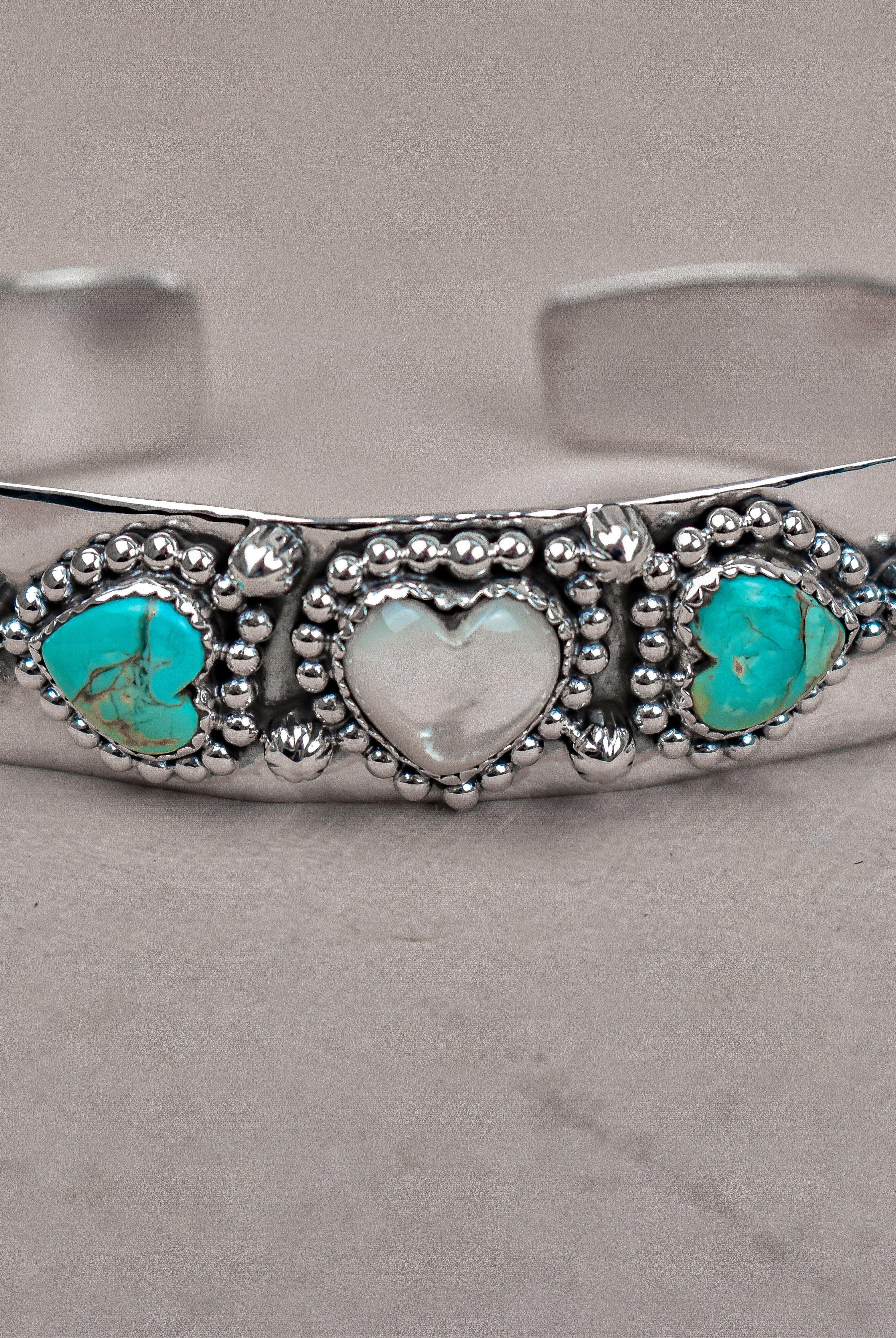 Heartfelt Trio Cuff Bracelet-Cuffs-Krush Kandy, Women's Online Fashion Boutique Located in Phoenix, Arizona (Scottsdale Area)