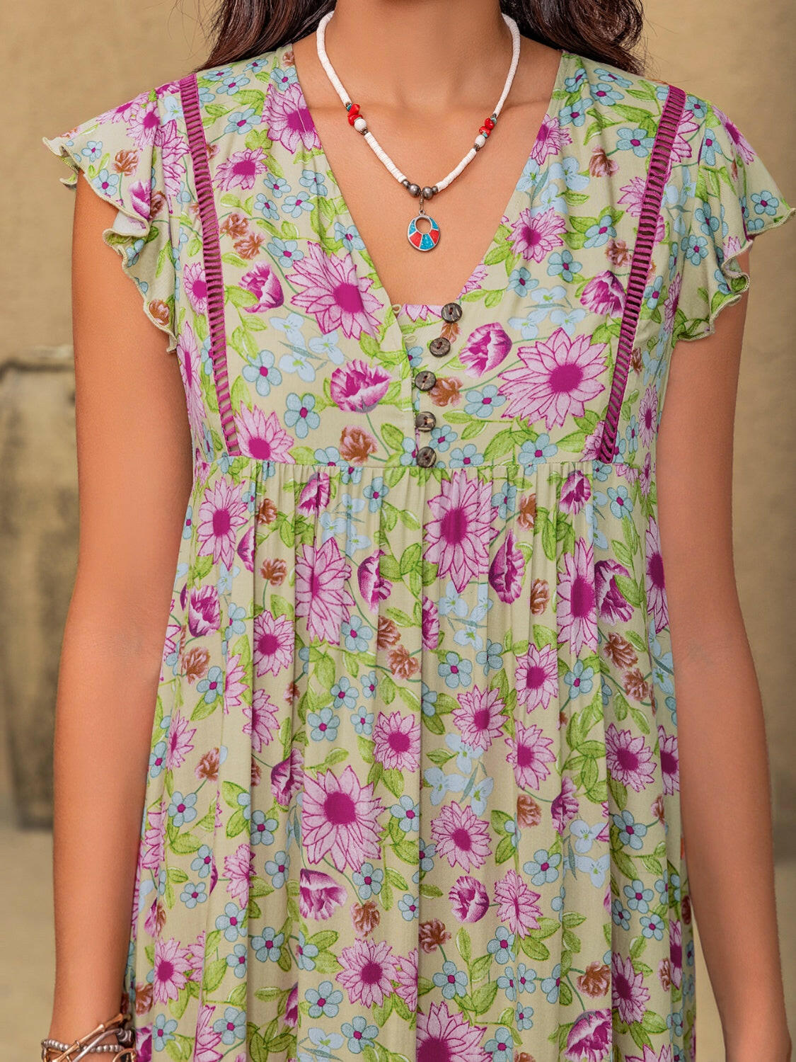 Wildflower Breeze Maxi Dress-Dresses-Krush Kandy, Women's Online Fashion Boutique Located in Phoenix, Arizona (Scottsdale Area)