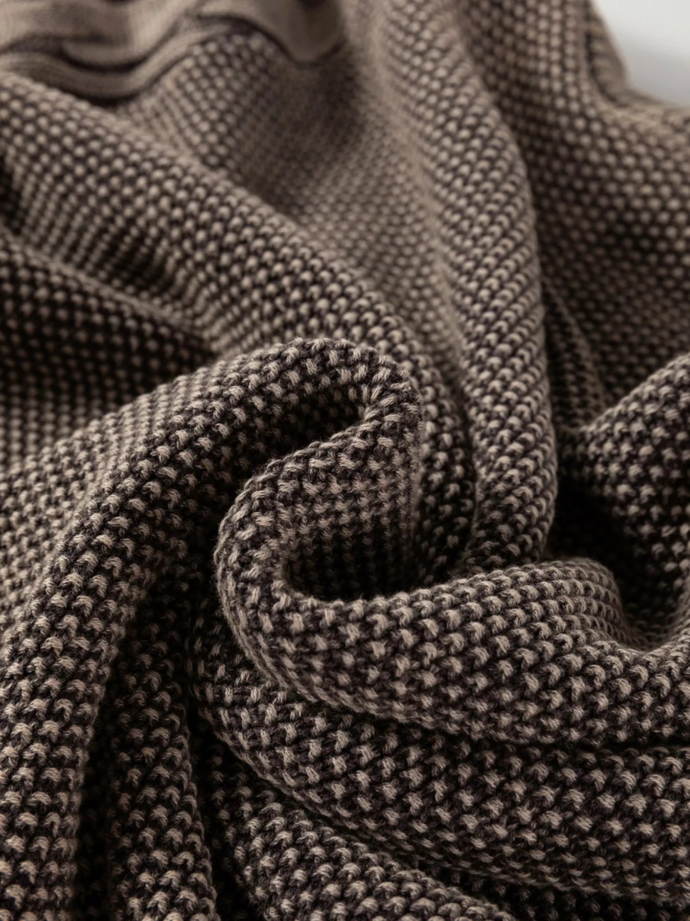 Contrast Cable Knit Sleeve Casual Sweater-Sweaters-Krush Kandy, Women's Online Fashion Boutique Located in Phoenix, Arizona (Scottsdale Area)