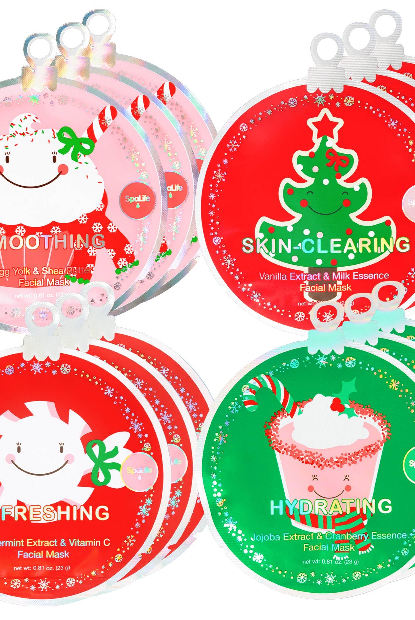 Christm as Holiday St ocking S tuffer Facial Masks-Health & Beauty-Krush Kandy, Women's Online Fashion Boutique Located in Phoenix, Arizona (Scottsdale Area)