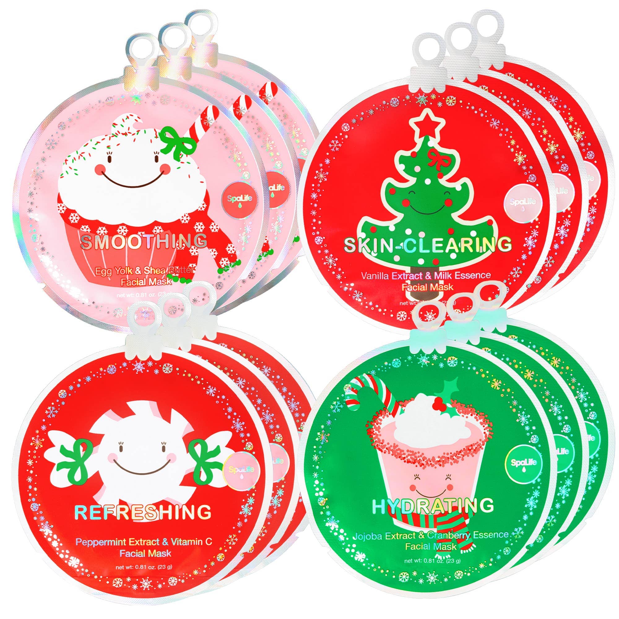 Christmas Holiday Stocking Stuffer Facial Masks-Health & Beauty-Krush Kandy, Women's Online Fashion Boutique Located in Phoenix, Arizona (Scottsdale Area)