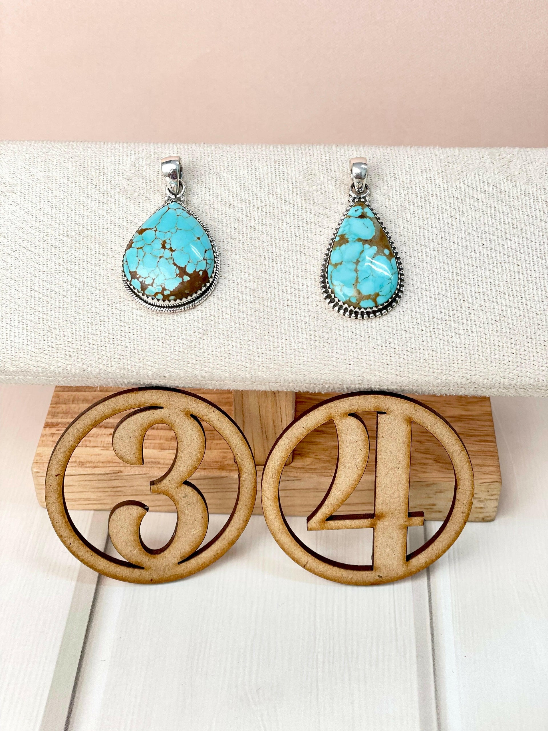 No. 8 Slab Pendants Bno. 1-Pendant Necklaces-Krush Kandy, Women's Online Fashion Boutique Located in Phoenix, Arizona (Scottsdale Area)