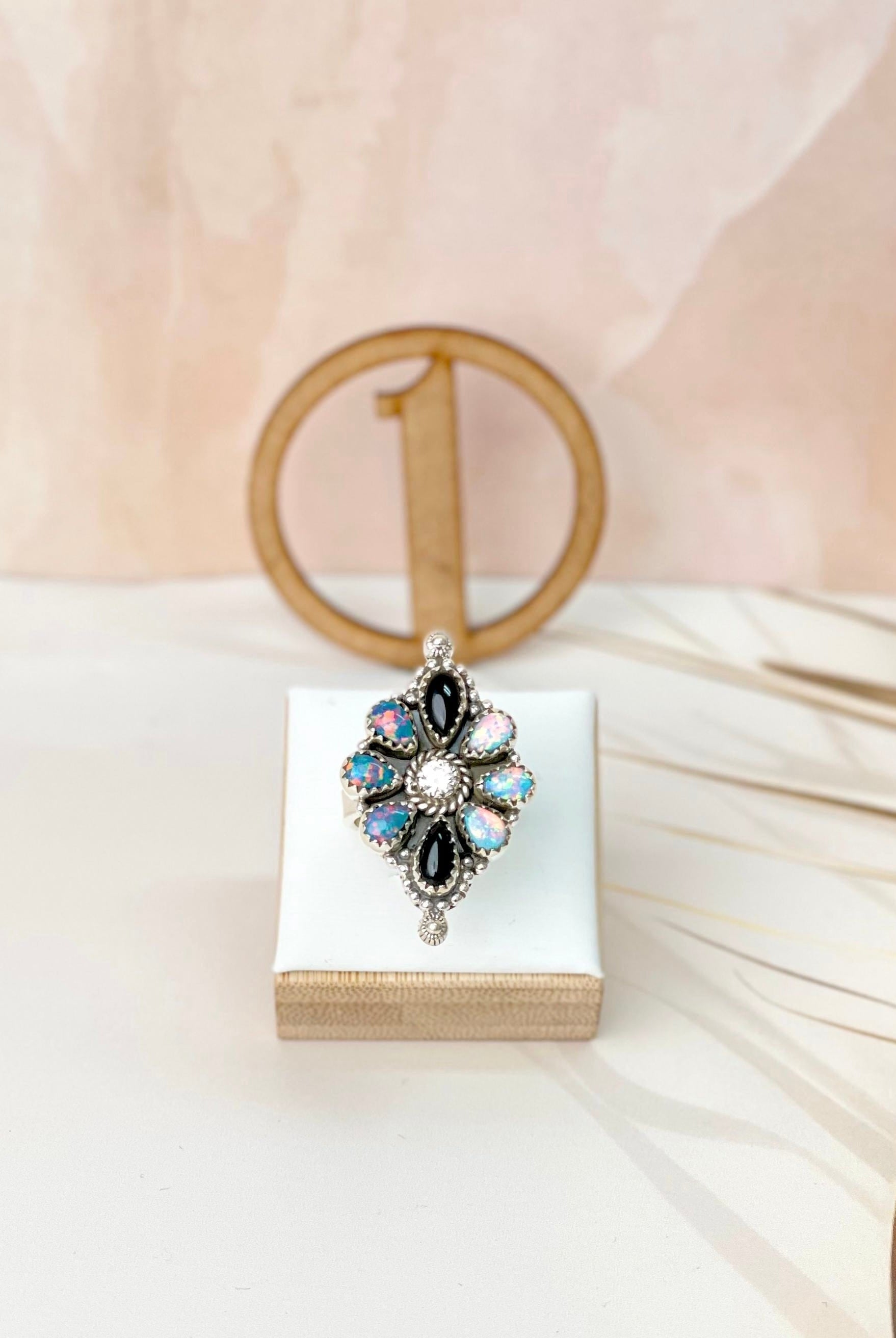 Kandy Opal Rings Bno. 2-Rings-Krush Kandy, Women's Online Fashion Boutique Located in Phoenix, Arizona (Scottsdale Area)