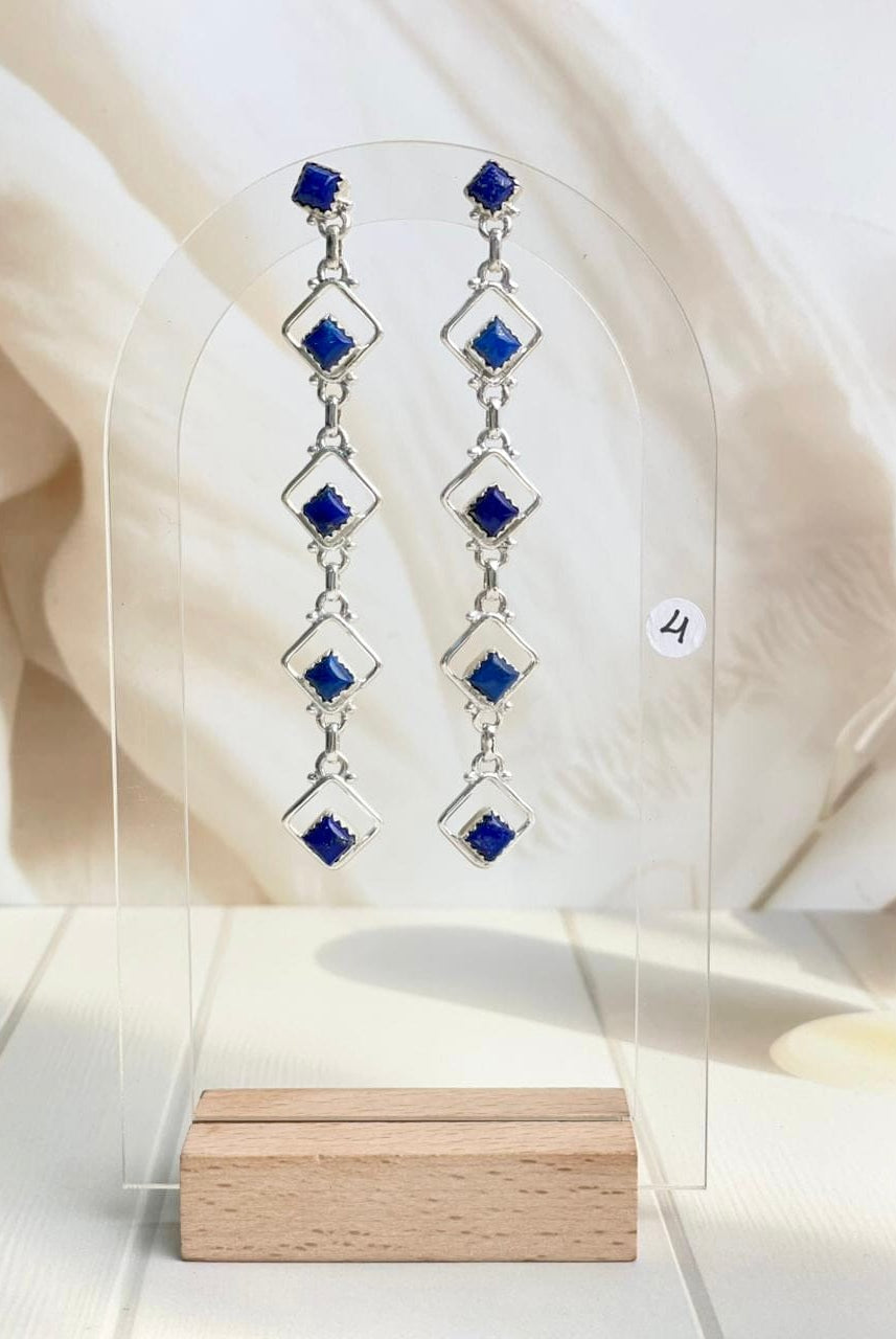 Square Dancing Dangle Earrings-Earrings-Krush Kandy, Women's Online Fashion Boutique Located in Phoenix, Arizona (Scottsdale Area)