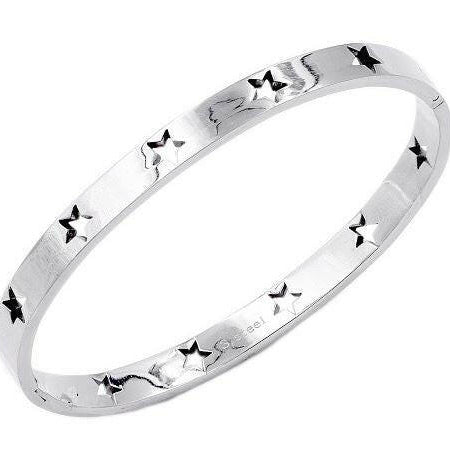 Counting The Stars Bangle Bracelet-Bracelets-Krush Kandy, Women's Online Fashion Boutique Located in Phoenix, Arizona (Scottsdale Area)
