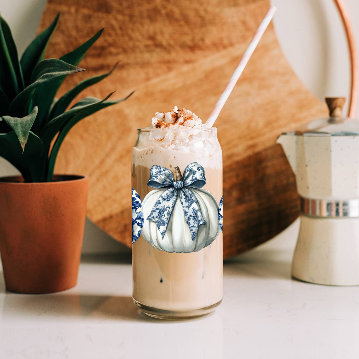 Cutest Halloween Fall Glass Cup | 20oz-Accessories-Krush Kandy, Women's Online Fashion Boutique Located in Phoenix, Arizona (Scottsdale Area)