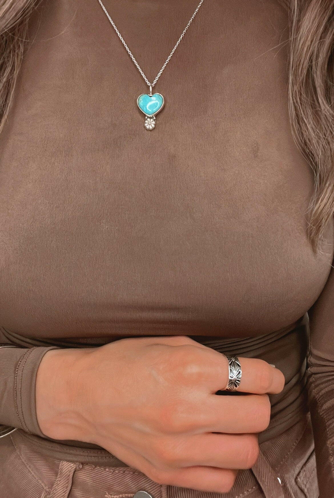 Little Daisy Single Stone Necklace-Pendant Necklaces-Krush Kandy, Women's Online Fashion Boutique Located in Phoenix, Arizona (Scottsdale Area)