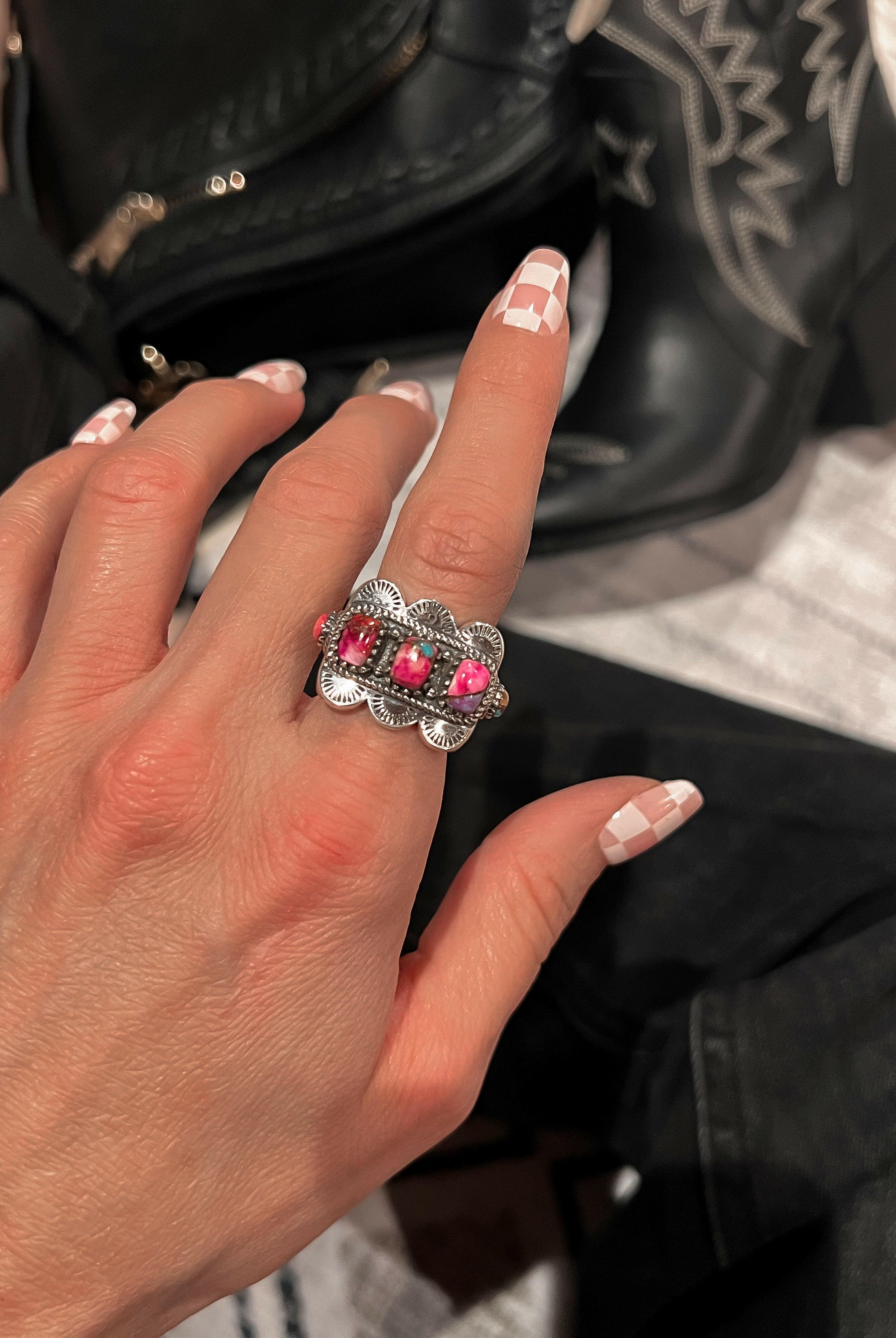 Ray of Sunshine Jumbo Stone Ring-Rings-Krush Kandy, Women's Online Fashion Boutique Located in Phoenix, Arizona (Scottsdale Area)