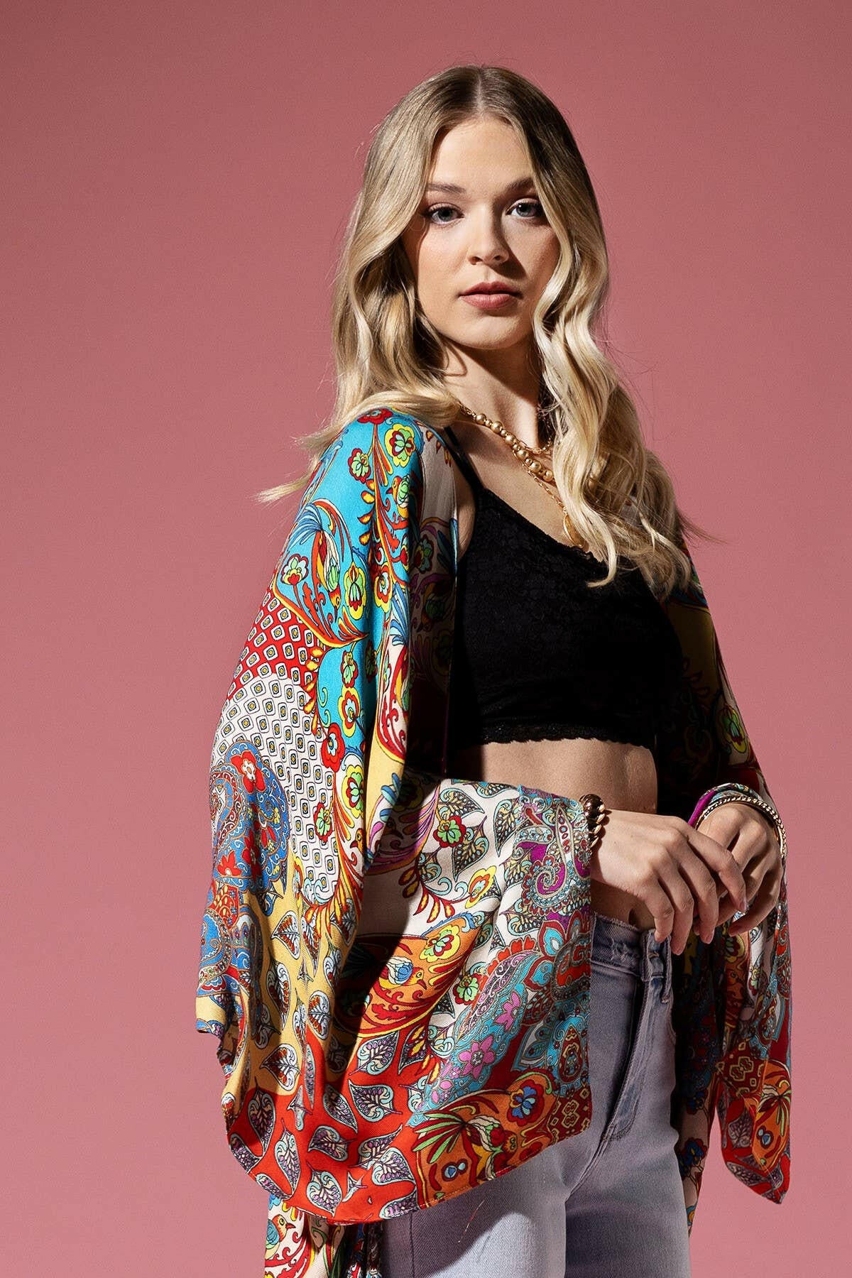 Valentina Kimono-Kimono-Krush Kandy, Women's Online Fashion Boutique Located in Phoenix, Arizona (Scottsdale Area)